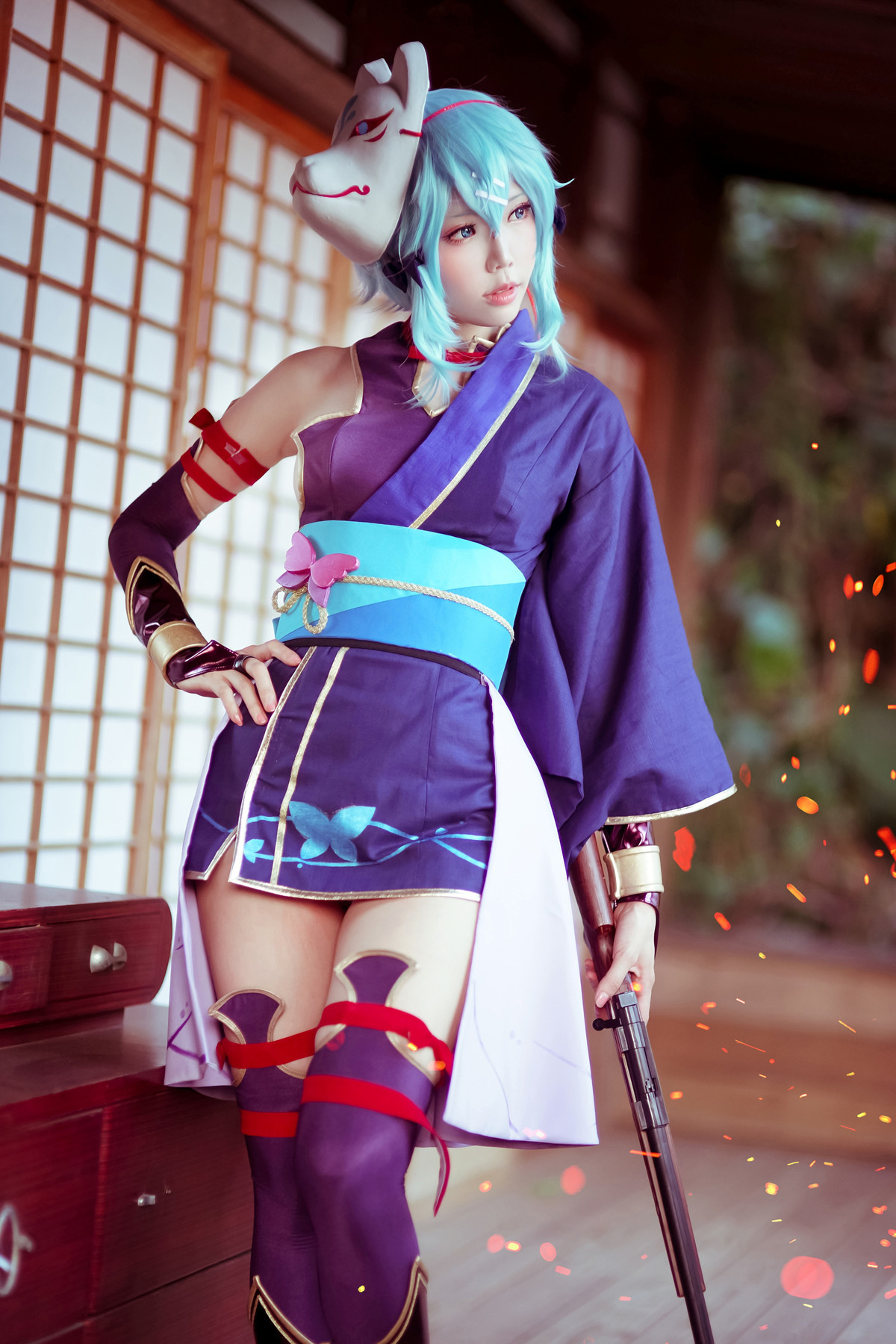 Cosplay ElyEE子 诗乃猎人(21)