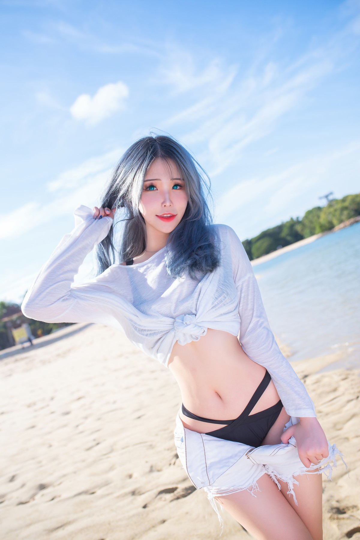 Plant Lily 花リリ Cosplay Beach lily(8)