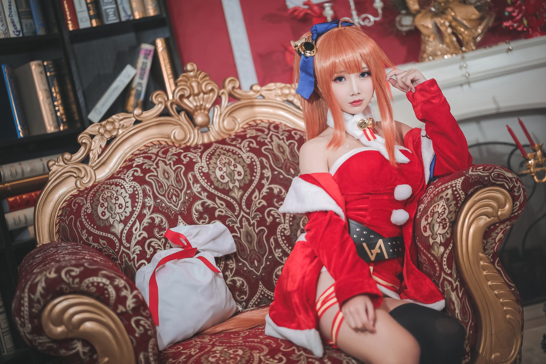 Cosplay 面饼仙儿 FAL圣诞(2)