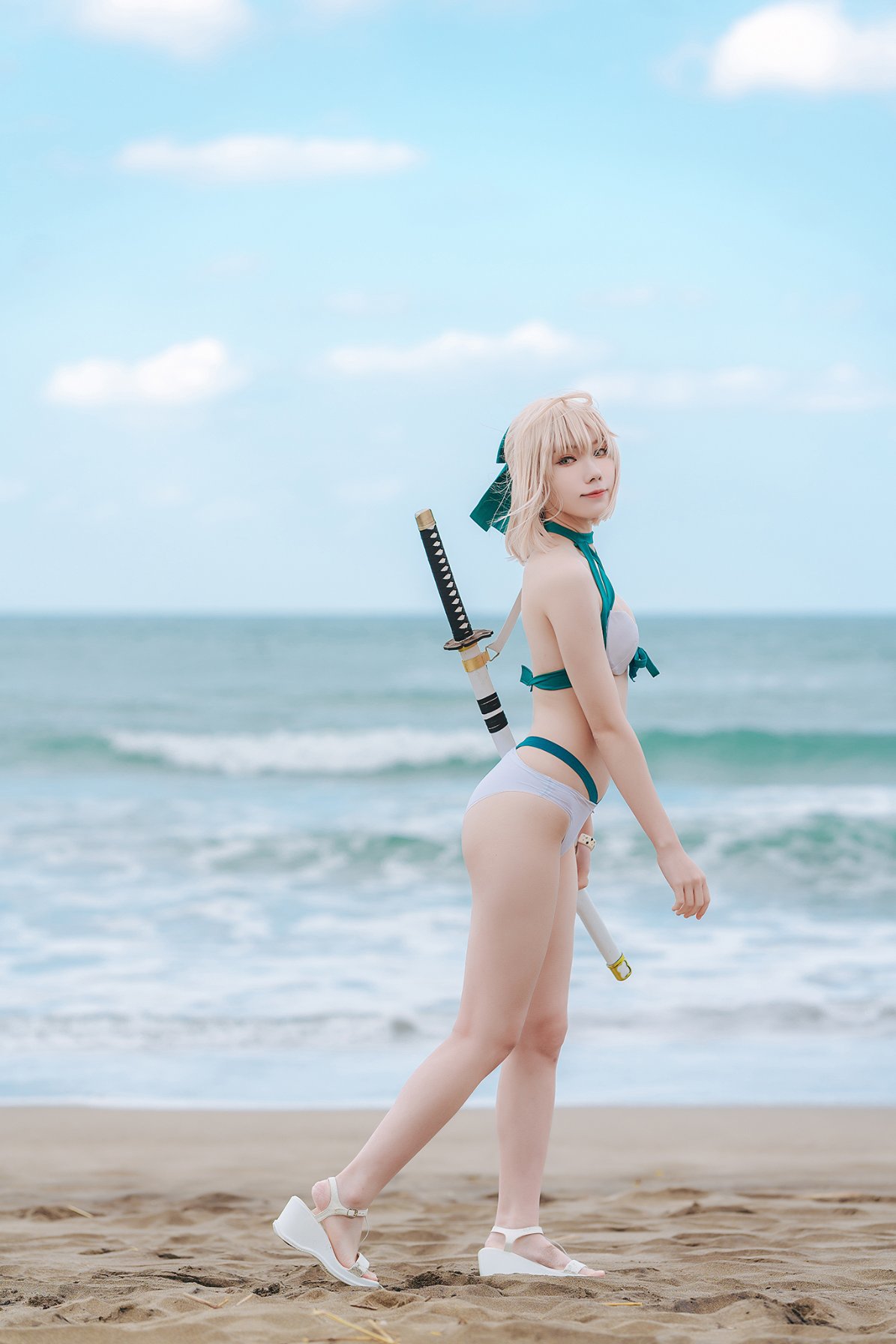 麵Mian Cosplay 沖田総司Okita Souji(14)