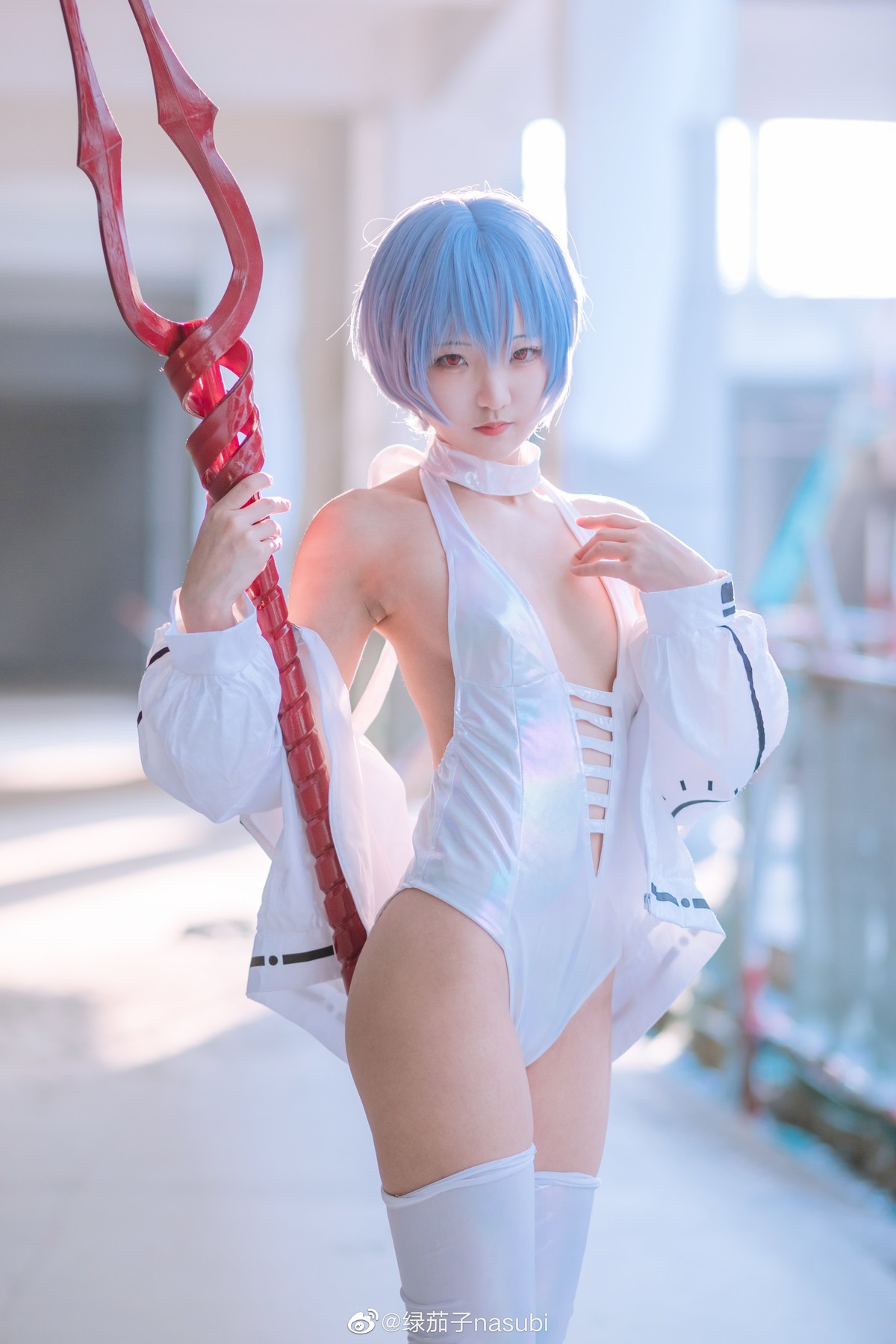 Cosplay 绿茄子nasubi EVA超话ASS绫波丽(8)