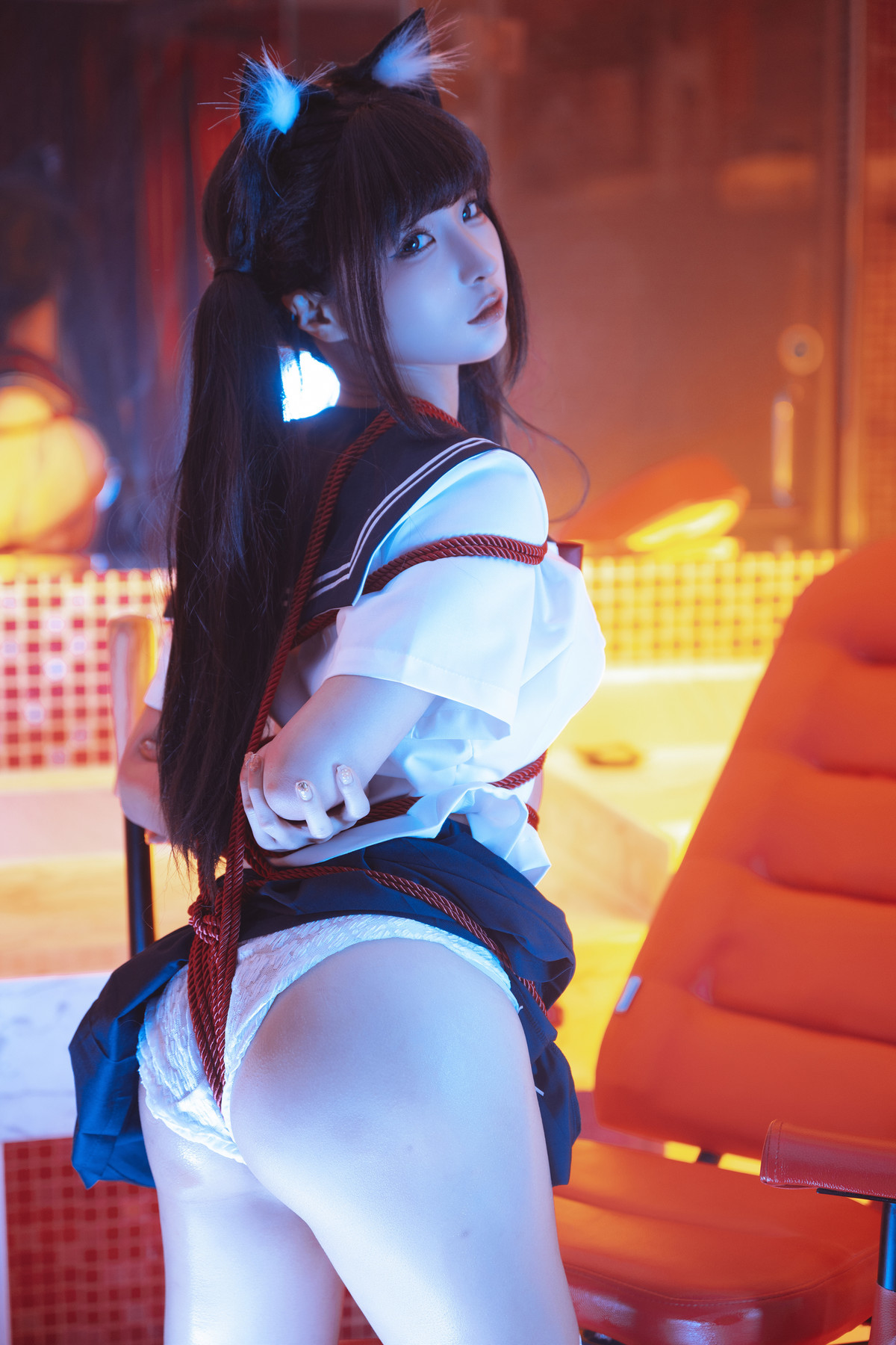 Cosplay 蠢沫沫Chunmomo 另一面 Set.02(13)