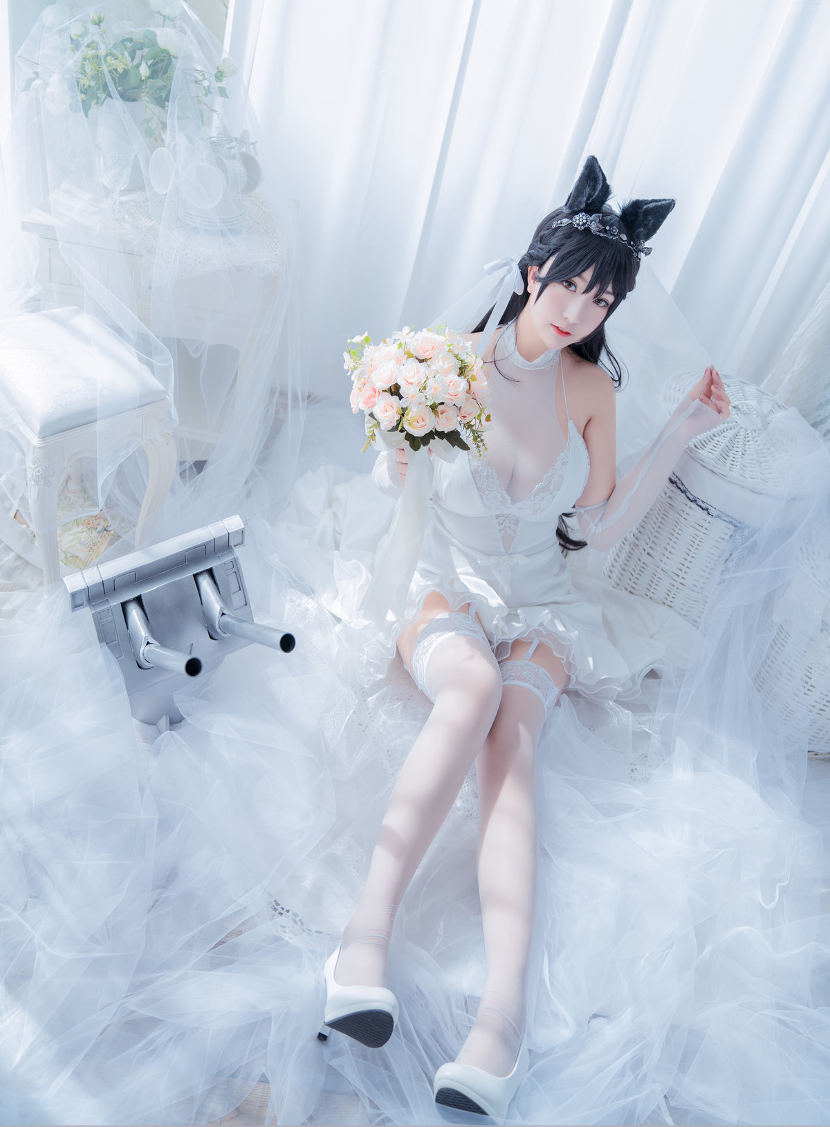 Cosplay 猫九酱Sakura 碧蓝誓约 Set.02(2)