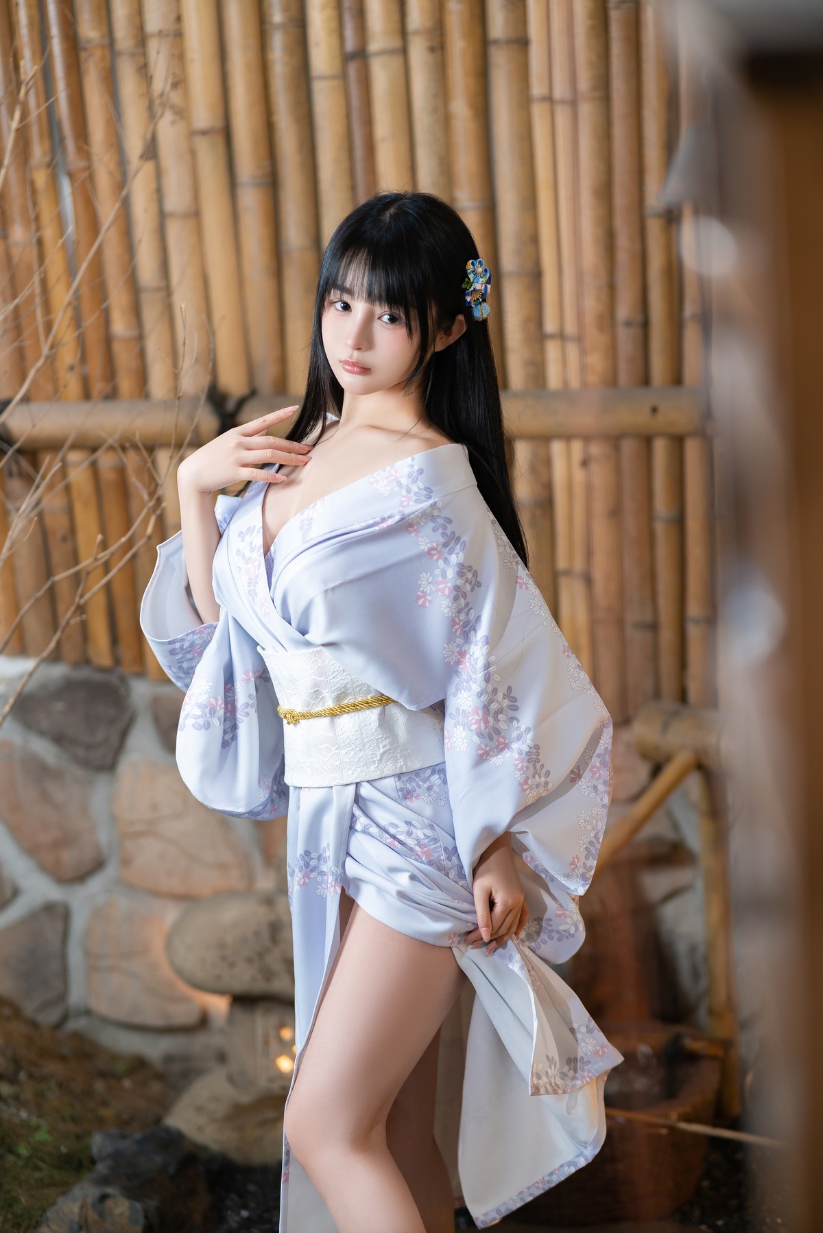 Cosplay 桜井宁宁 Kimono(7)
