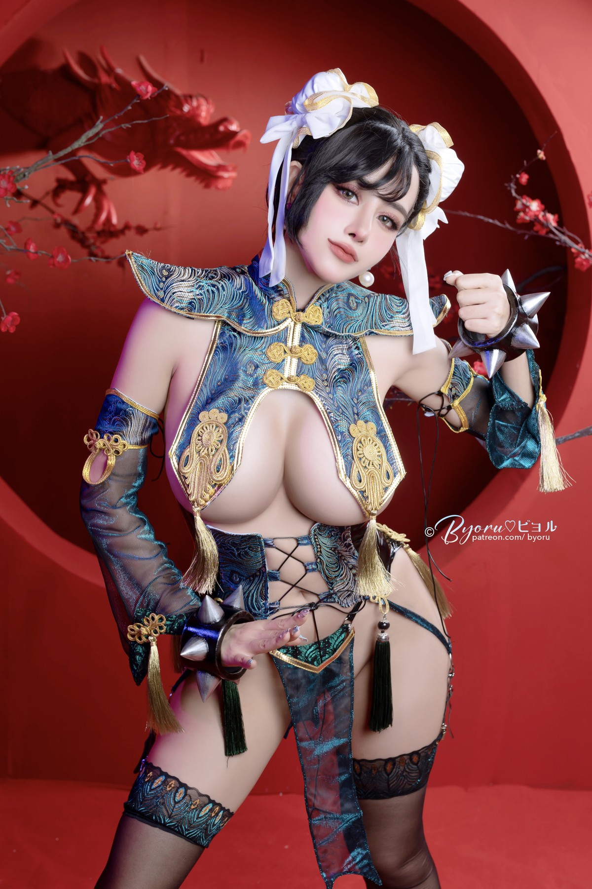 Cosplay 萝莉Byoru Chun-Li 春麗(13)