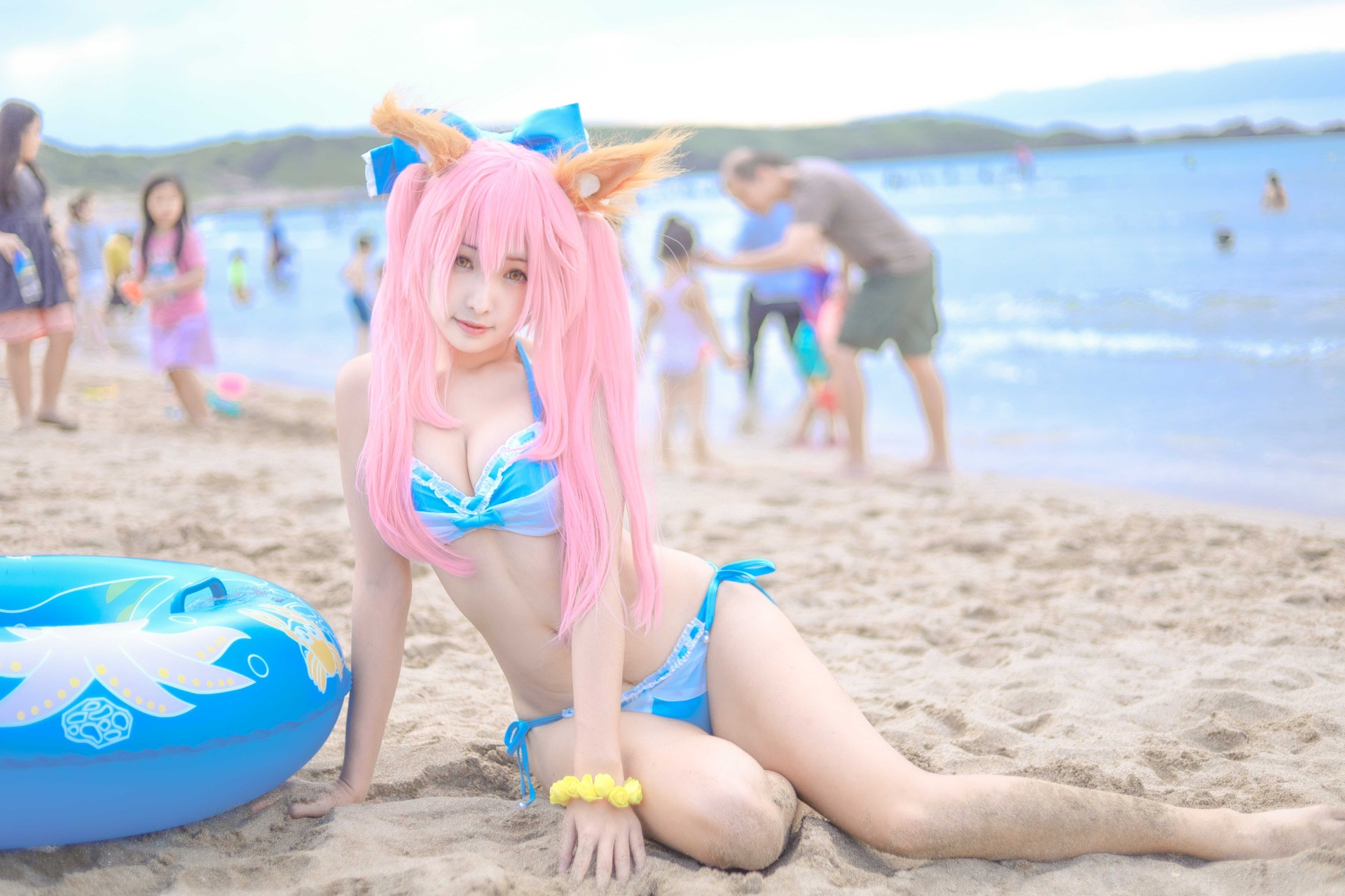 [毛毛喵 momocat] Tamamo no Mae Ver.Swimsuit(12)