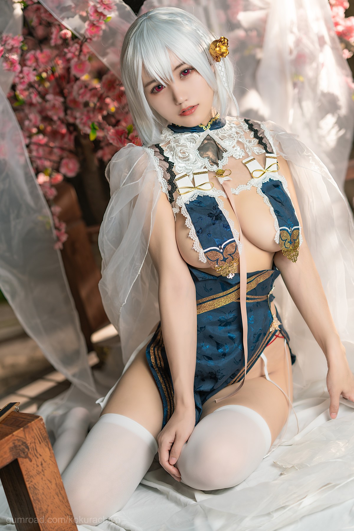 Cosplay 小仓千代 天狼星旗袍(12)