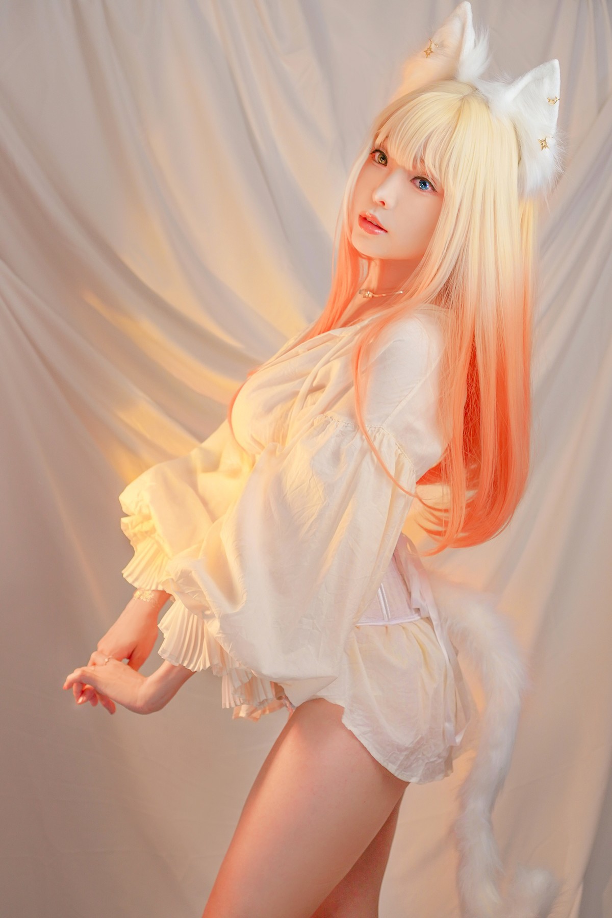 Cosplay ElyEE子 Cat魔女與貓(26)