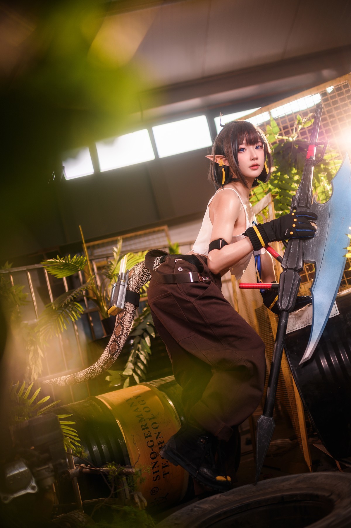 阿包也是兔娘 Cosplay 森蚺 Forest Flea(2)