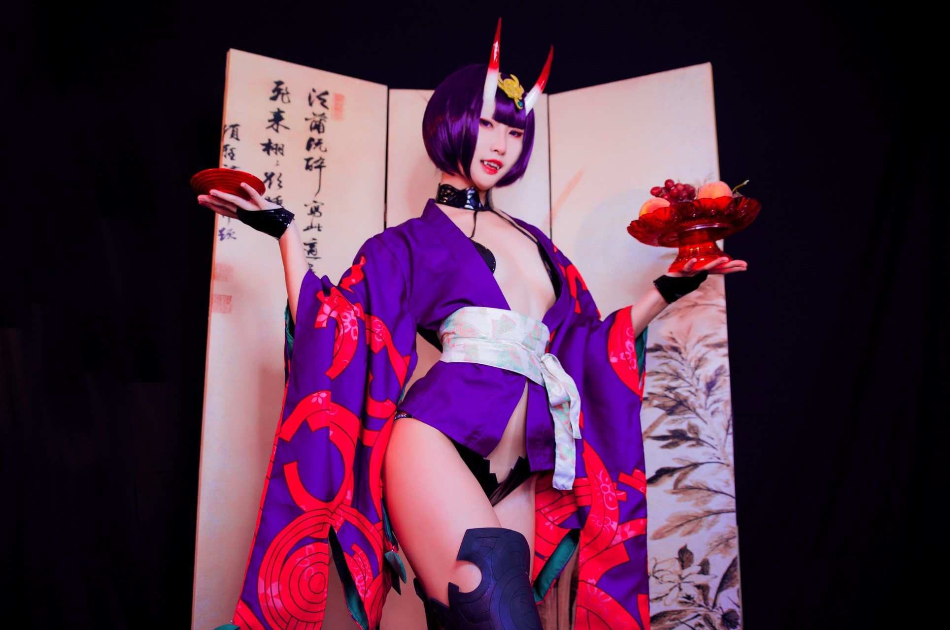 Cosplay Misswarmj 酒吞童子女仆 Shuten Douji(11)