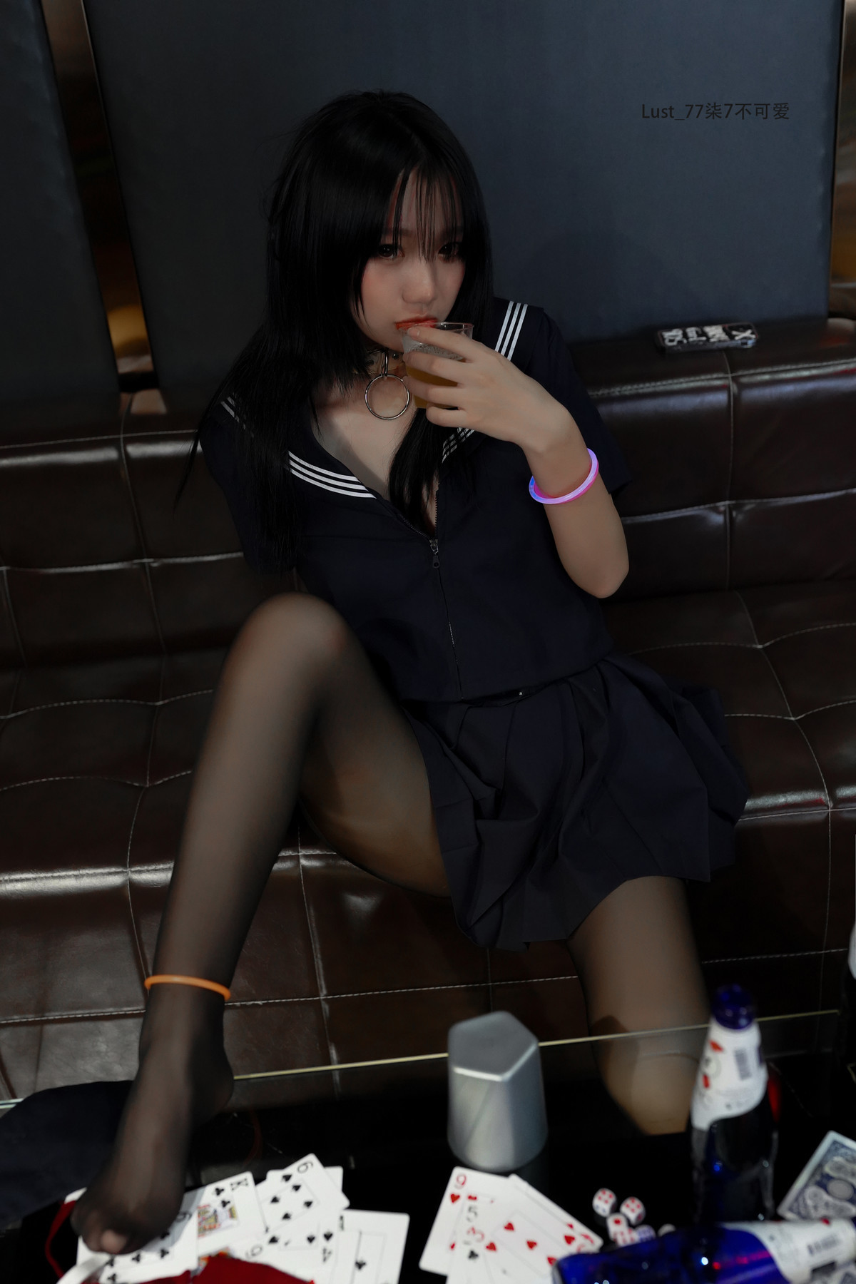 Cosplay 柒柒要乖哦 反差JK少女 Set.03(5)