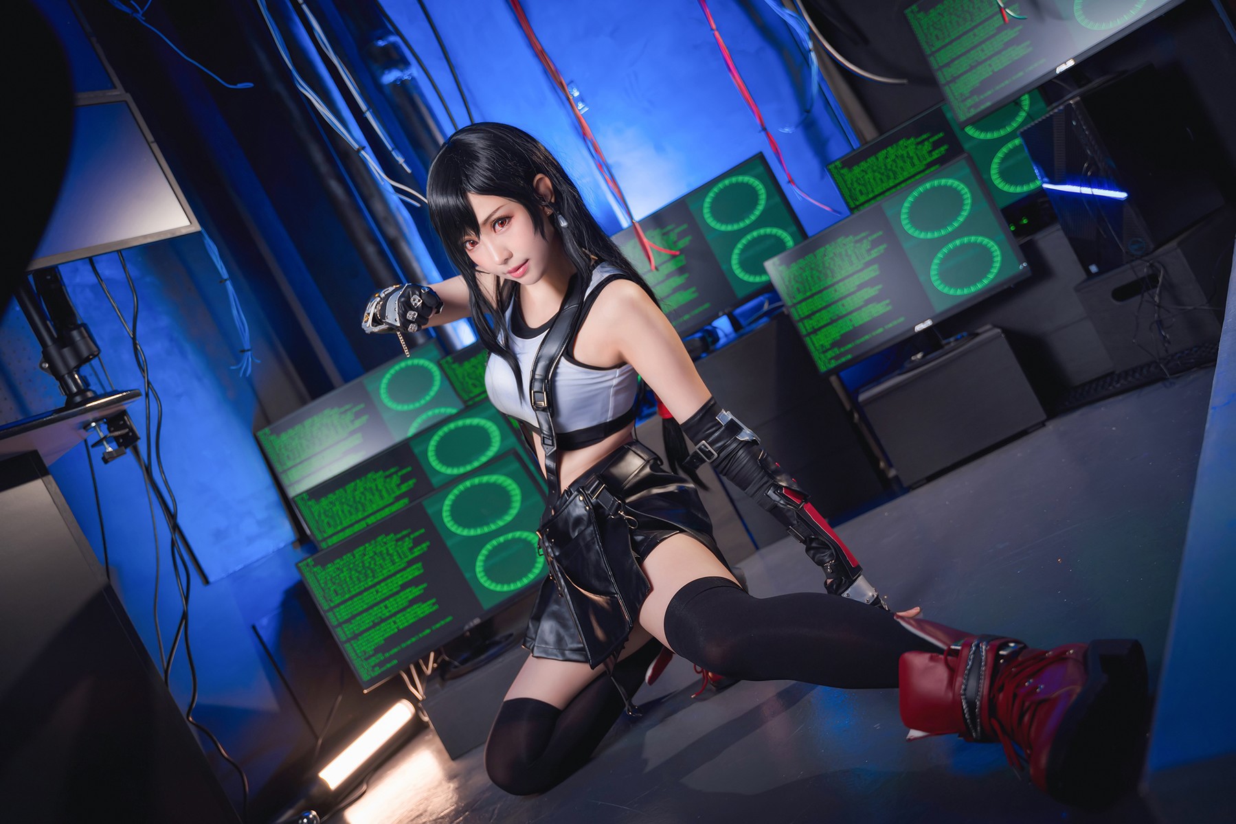 Cosplay ElyEE子 蒂法·洛克哈特 Tifa Set.01(4)