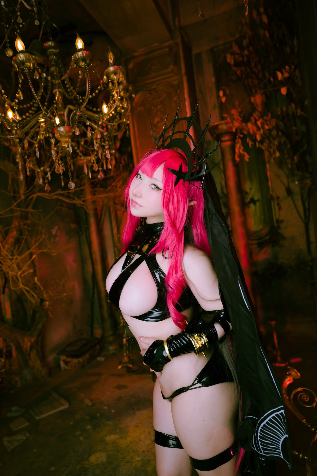 Cosplay SAKUサク Morgan le Fay Set.04(3)