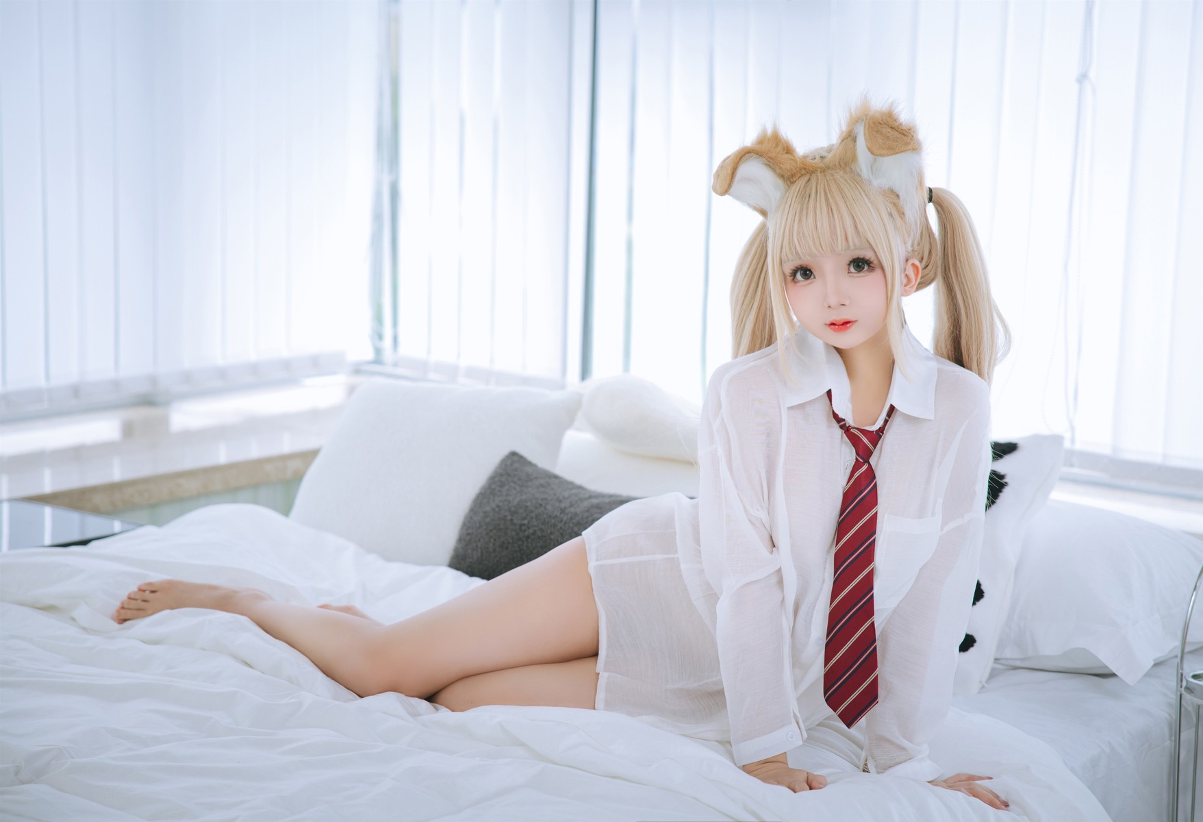 Cosplay 日奈娇 衬衫小狗 Set.01(1)