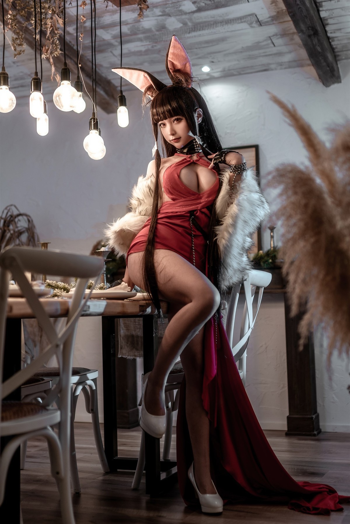 Cosplay 蠢沫沫Chunmomo Akagi Ruby Laced(11)