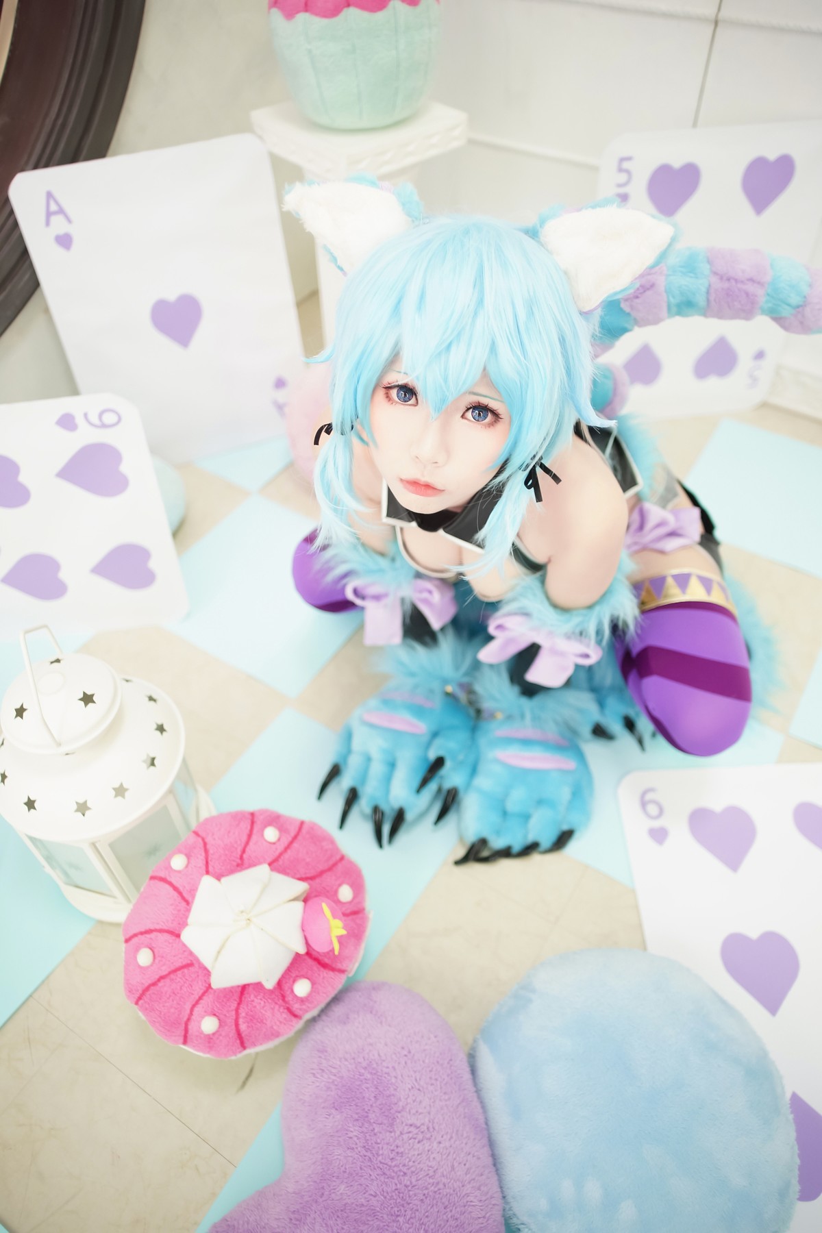 Cosplay ElyEE子 诗乃扑克猫(4)