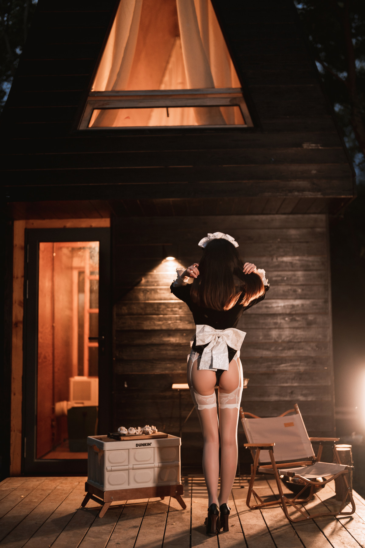 Cosplay 面饼仙儿 木屋女仆 Cabin Maid(12)