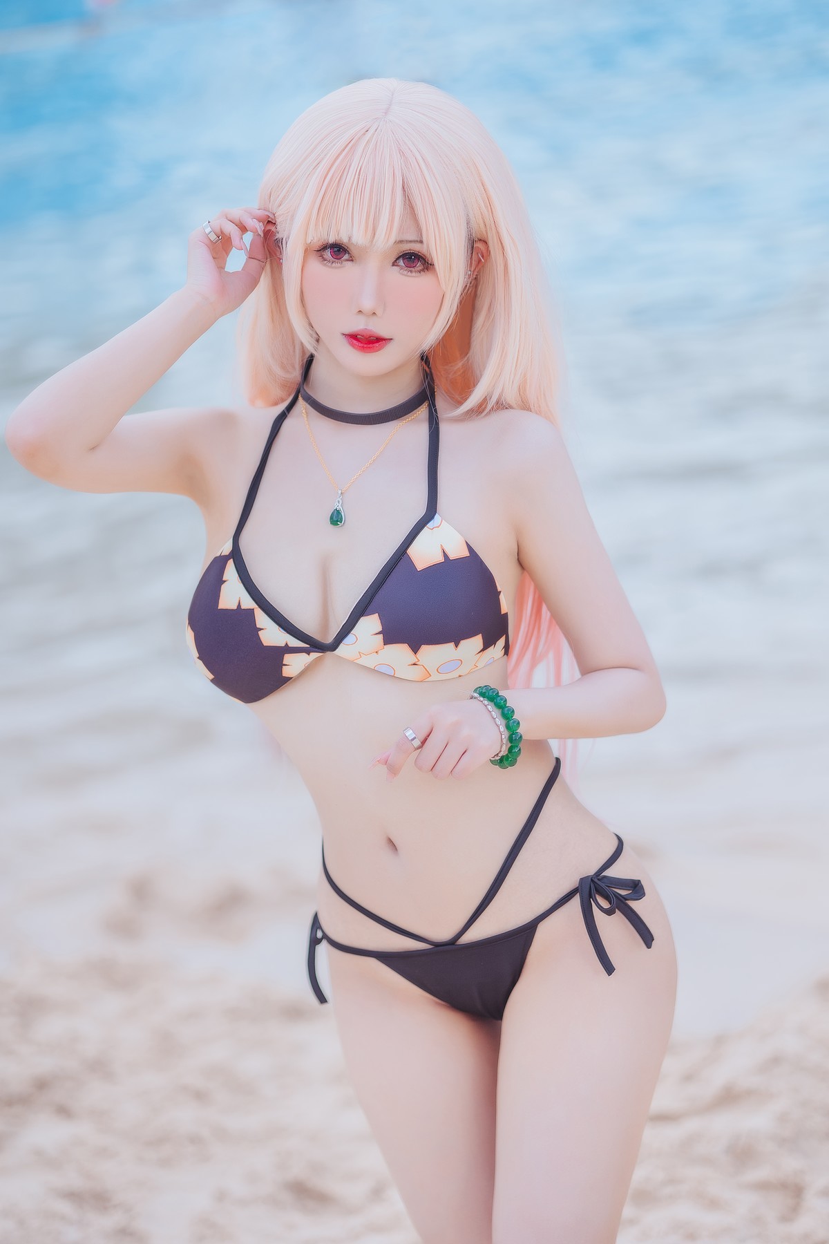 Cosplay 仙女月 喜多川海夢 Bikini(11)