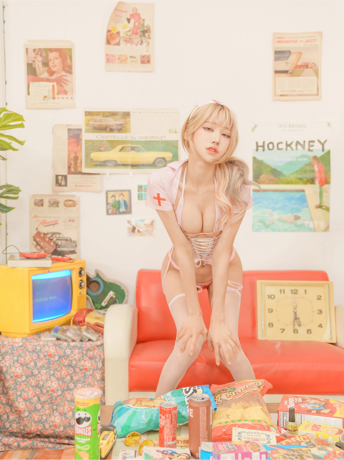 Taeri 태리, [Bimilstory] Vol.06 Pin-up Girl Set.01(8)