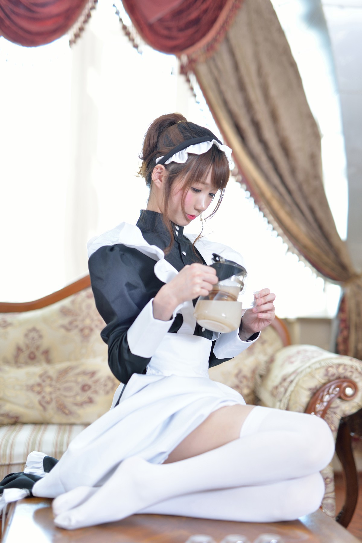 Cosplay Nagisa魔物喵 女仆小姐(13)