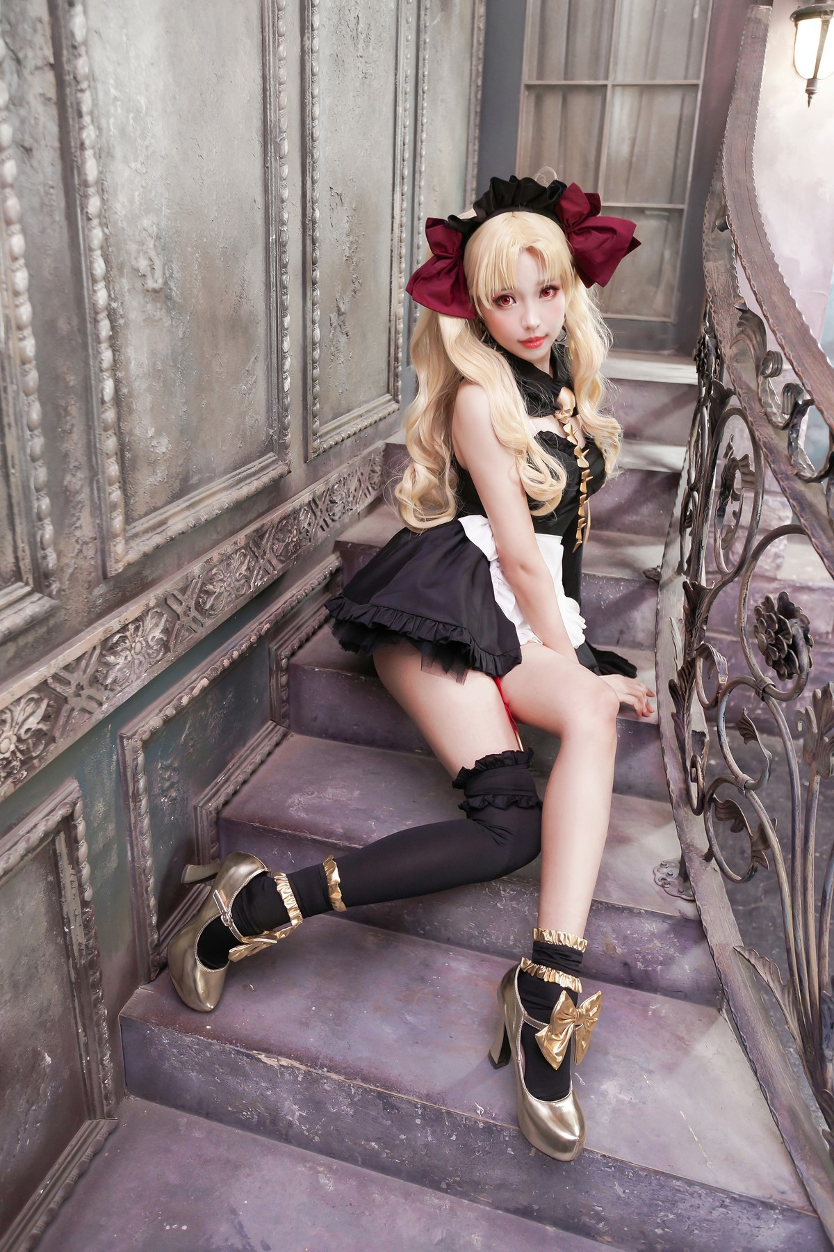 Cosplay ElyEE子 远坂凛 女仆(30)