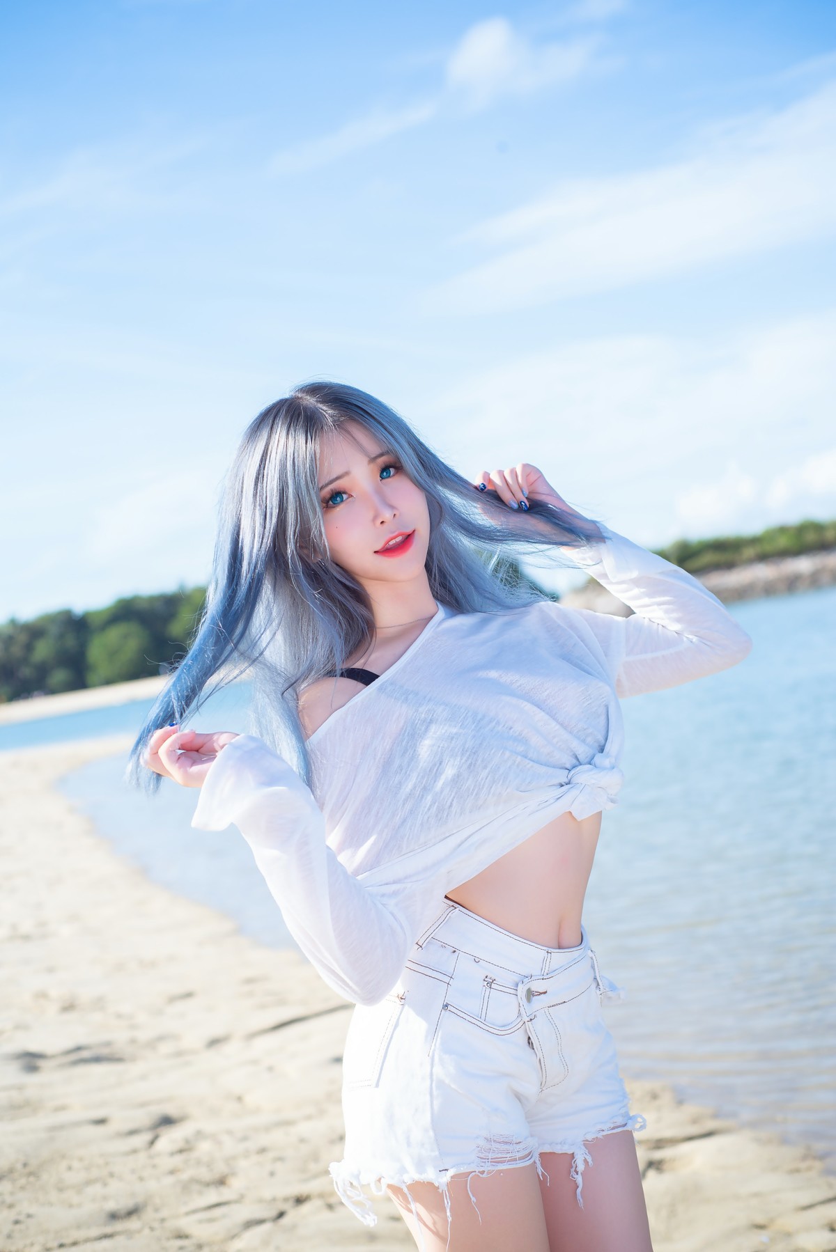 Plant Lily 花リリ Cosplay Beach lily(34)