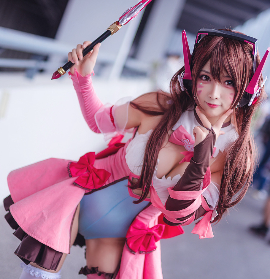 只是简言 Cosplay Magica D.Va(15)