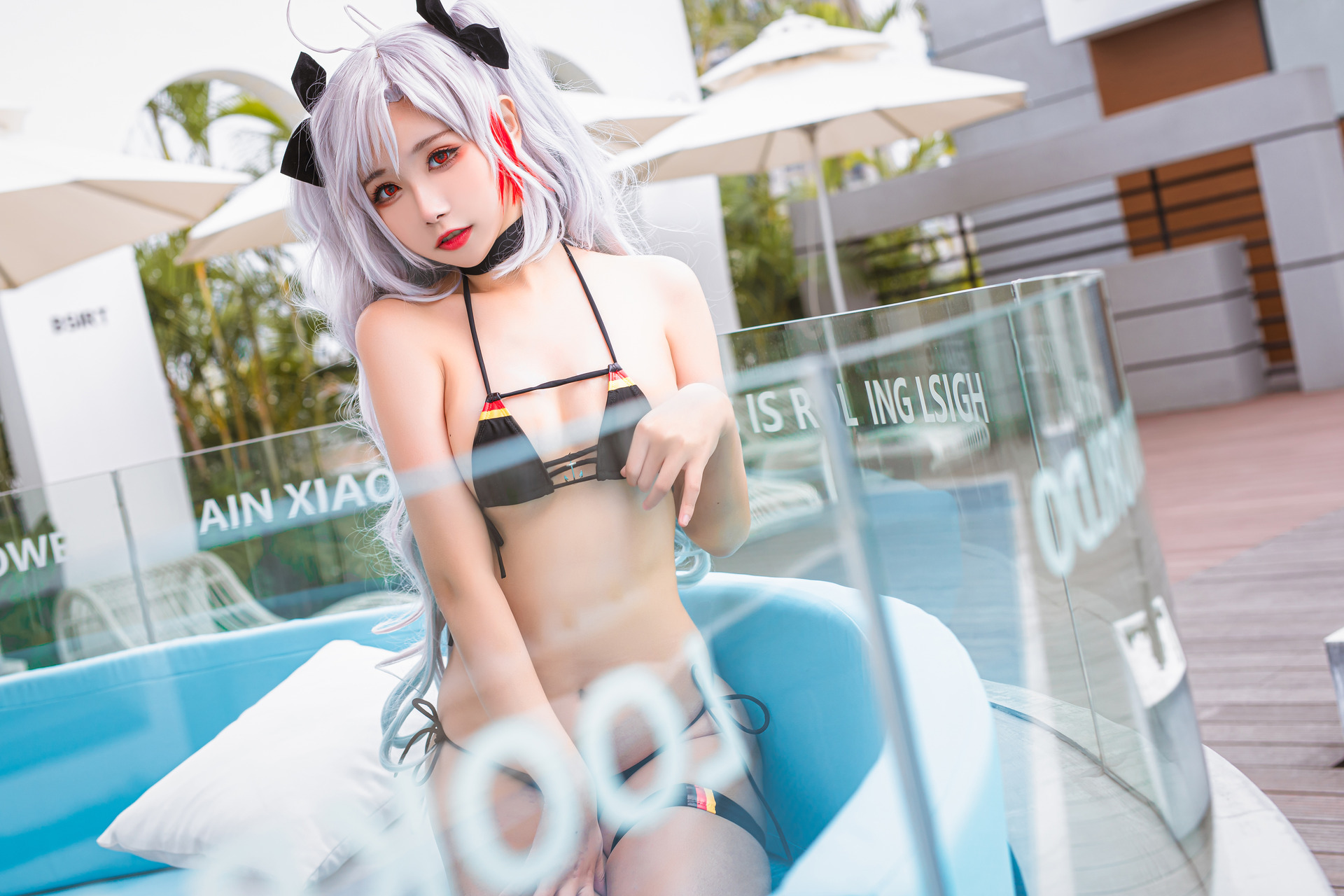 [Momoko葵葵] Prinz Eugen 欧根亲王 Bikini 水着(8)