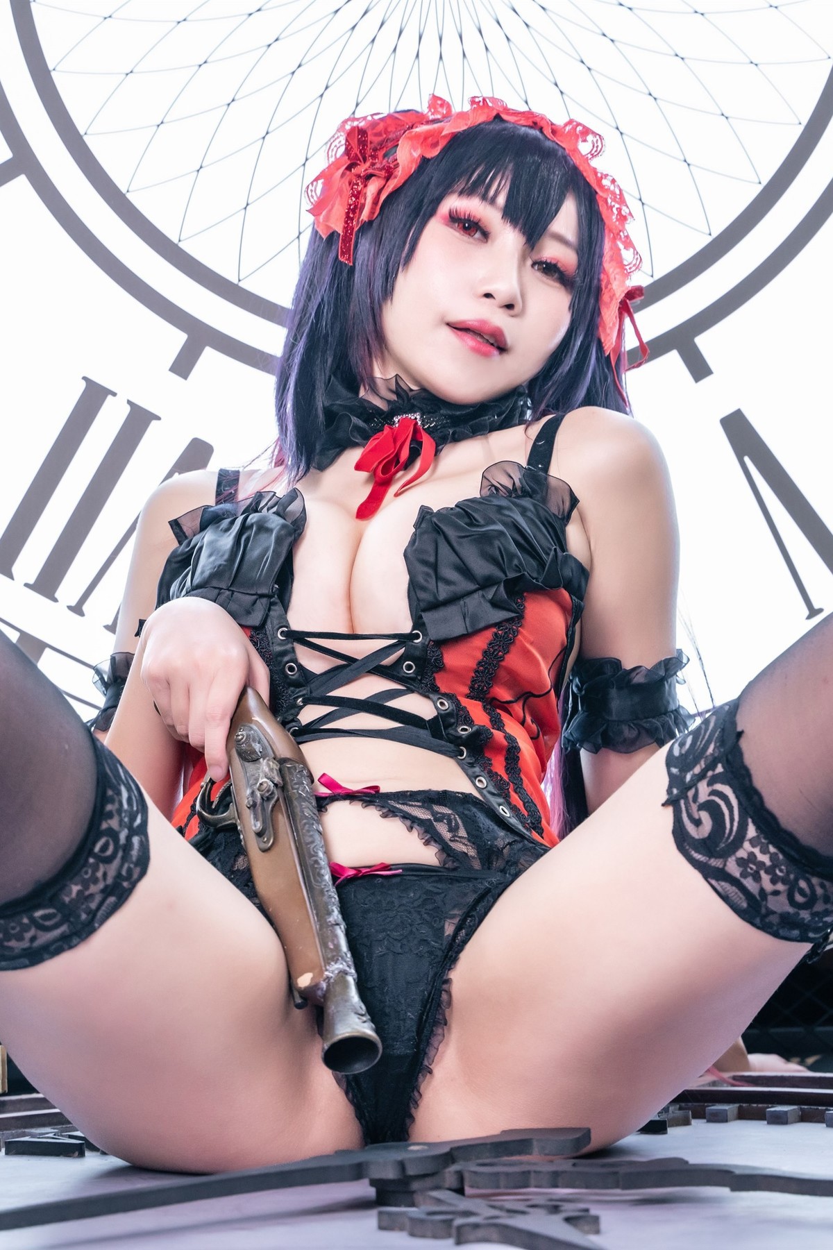 Cosplay 小琪Aki 时崎狂三 Kurumi Tokisaki(11)