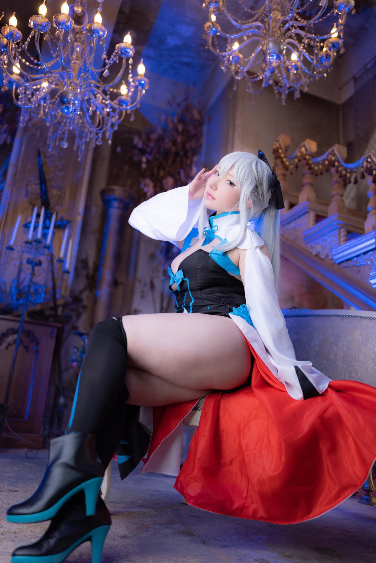 Cosplay SAKUサク Morgan le Fay Set.01(20)