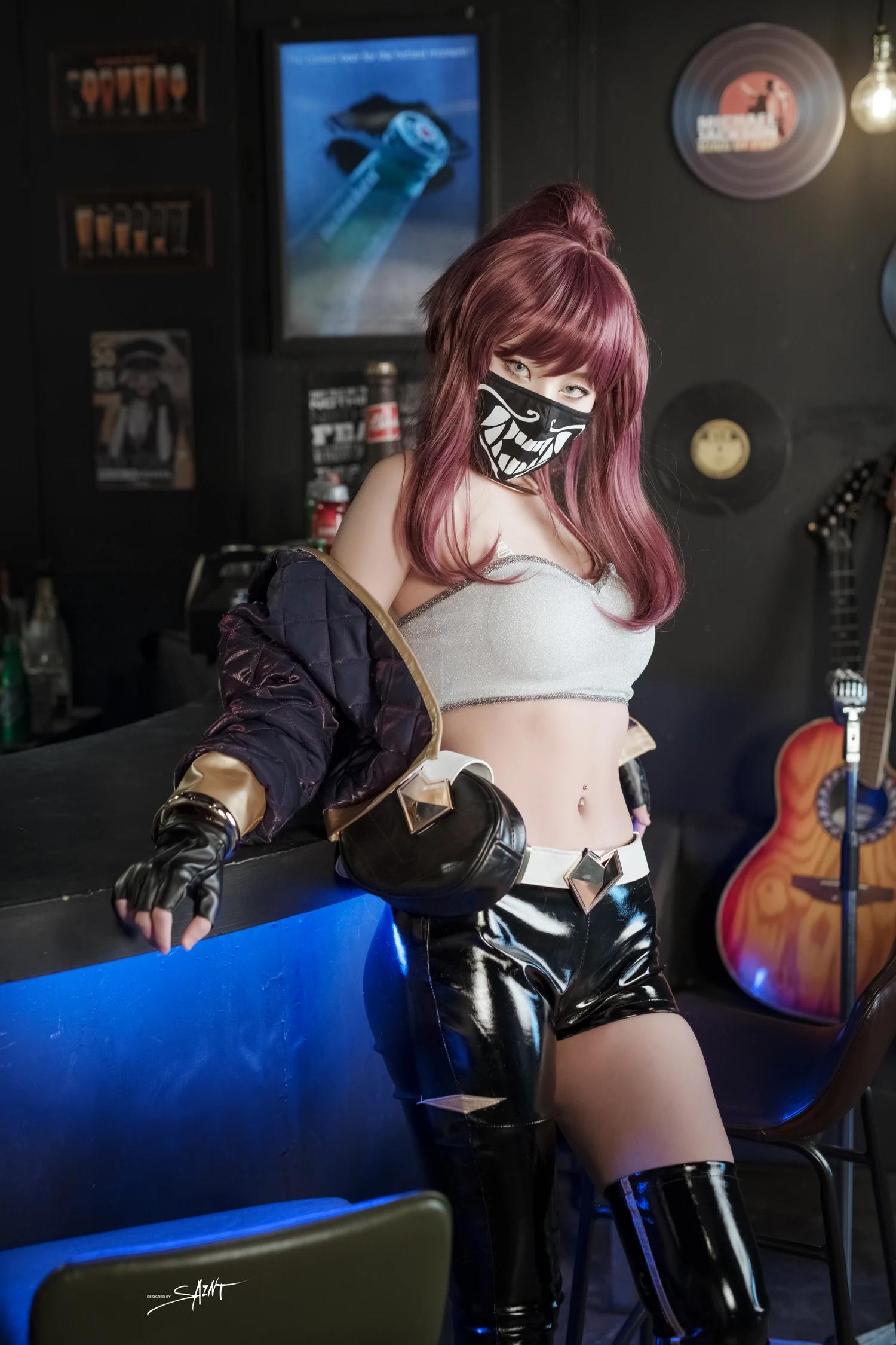 Yuna 유나, [SAINT Photolife] KDA Akali(12)