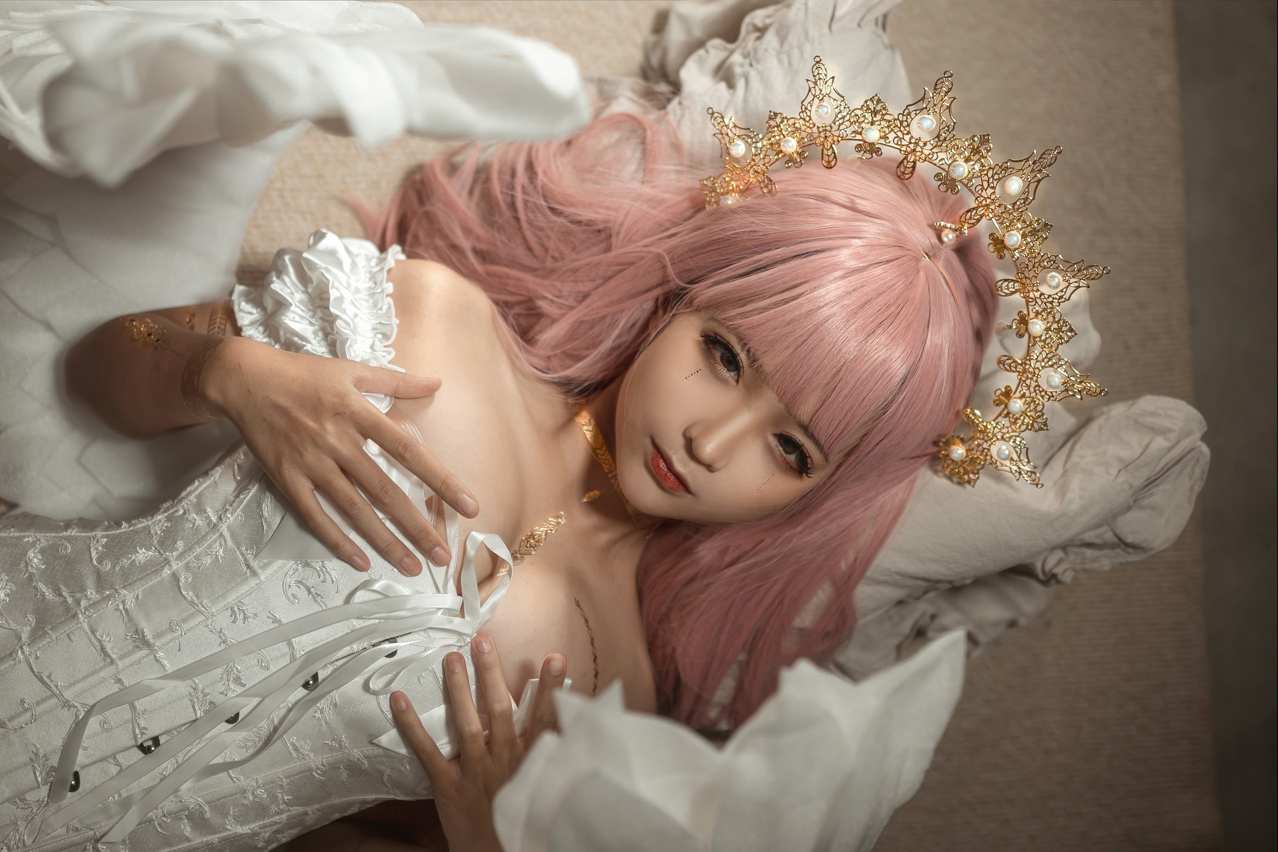 Cosplay 蠢沫沫Chunmomo 沫沫真爱版 天使本-圣天使(17)