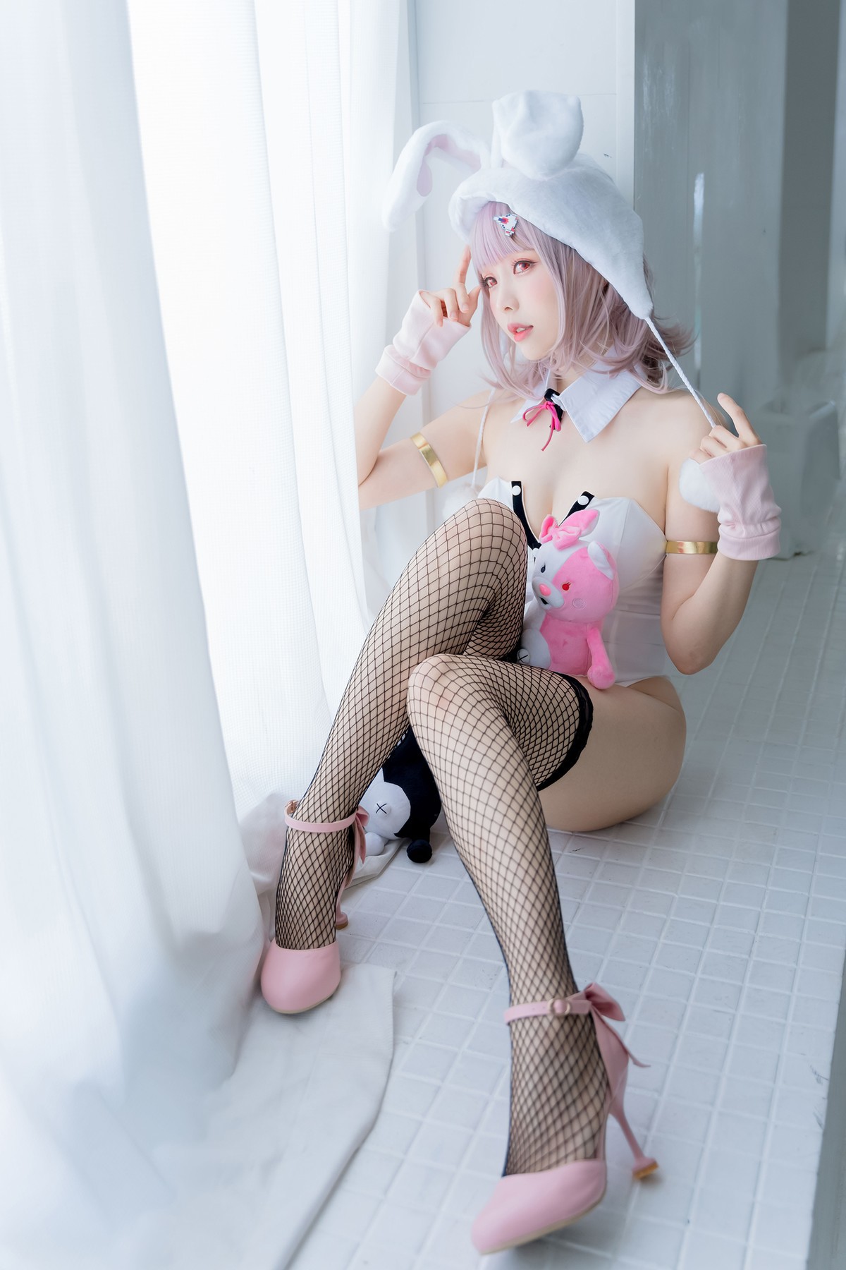 Cosplay Ely 七海千秋-バニー Ver.(22)