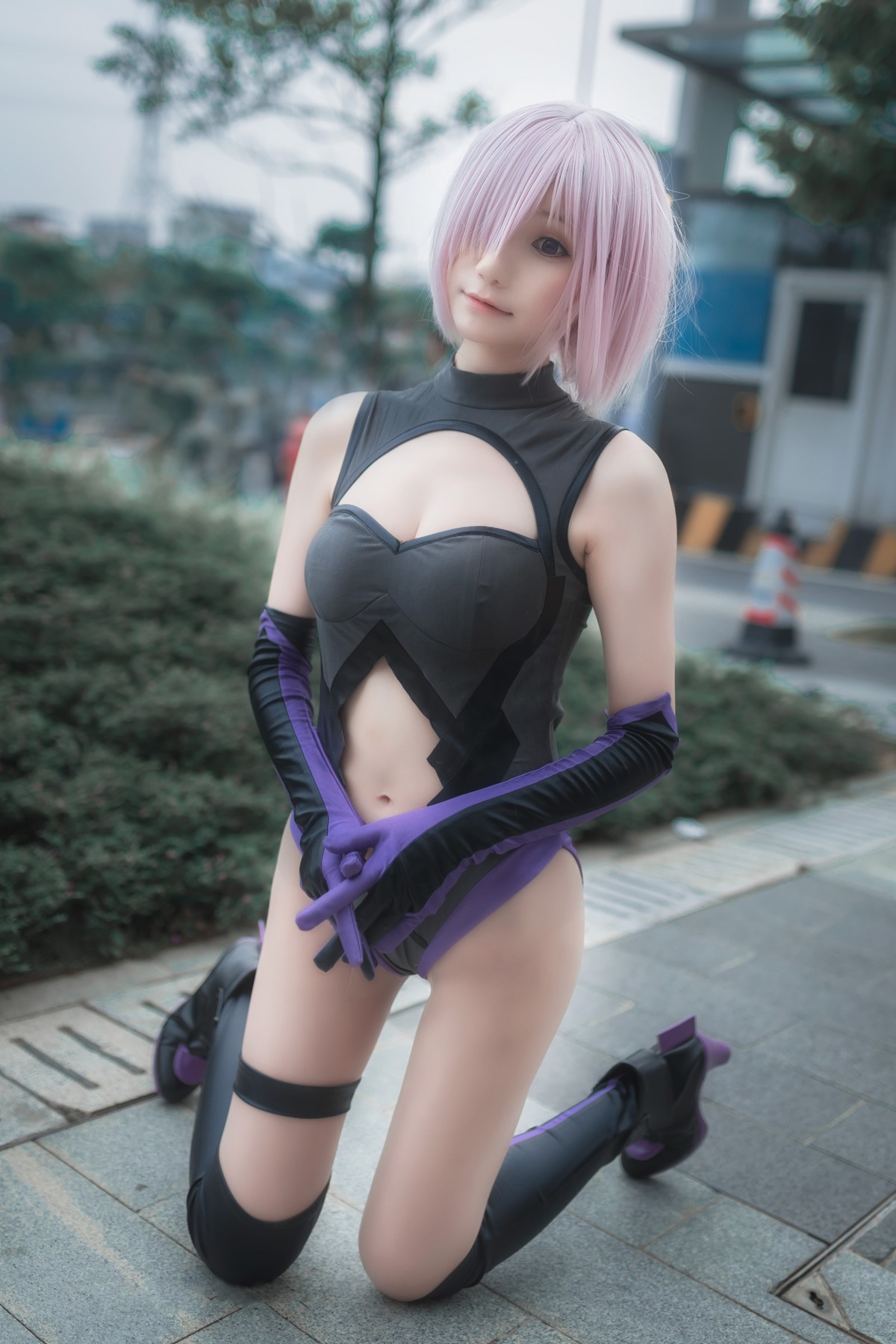 Cosplay Mifan米凡 マシュ・キリエライト Mash Kyrielight(19)