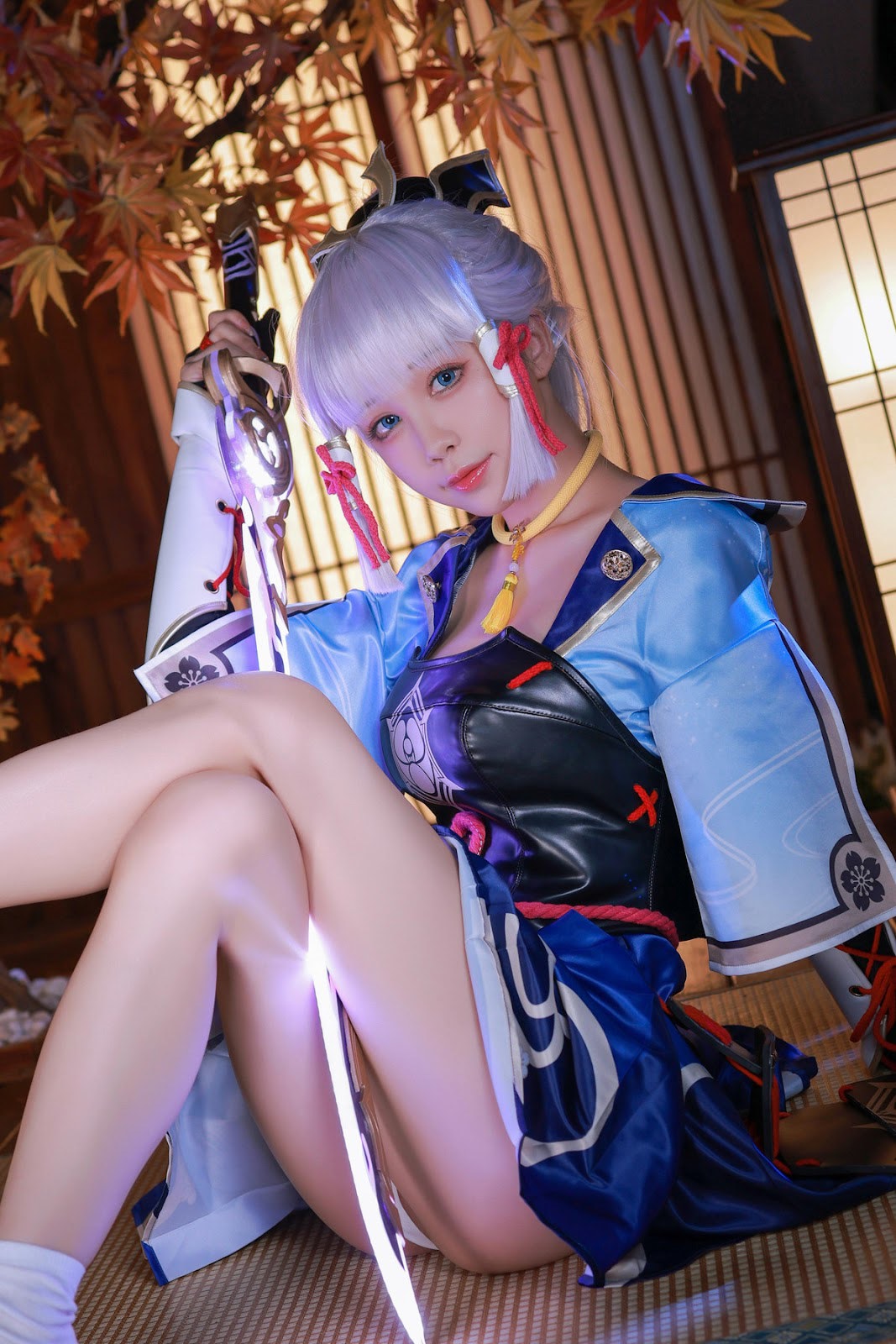 Cosplay 水淼Aqua 神里綾華 Kamisato Ayaka(26)