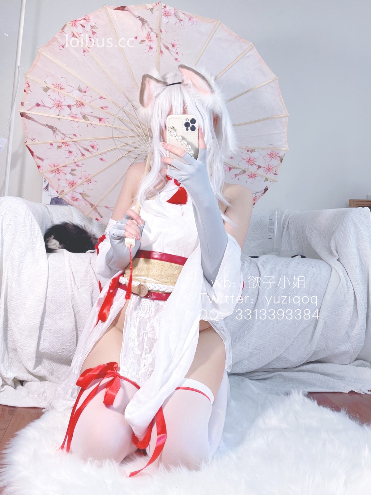 Coser 小蔡头喵喵]纯白胡桃(23)