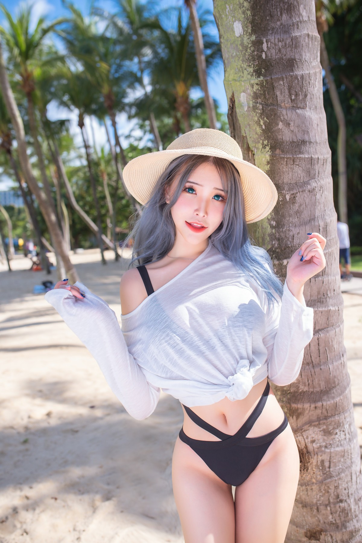 Plant Lily 花リリ Cosplay Beach lily(30)