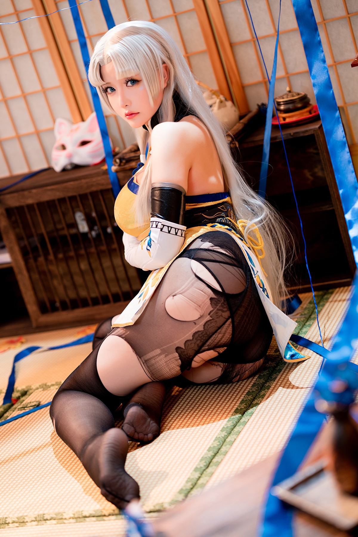 星之迟迟 Cosplay 胡桃(43)