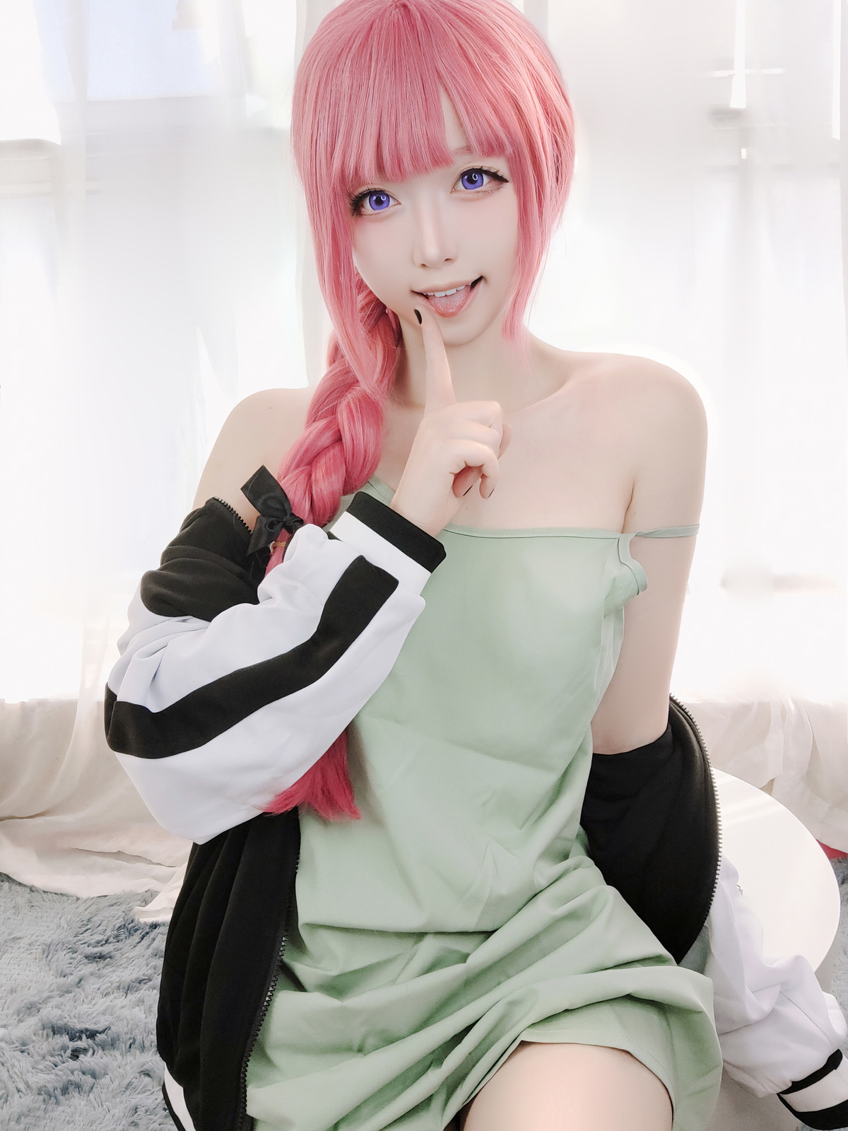 Cosplay Asagiriai愛ちゃん 孤独摇滚 广井菊里(18)