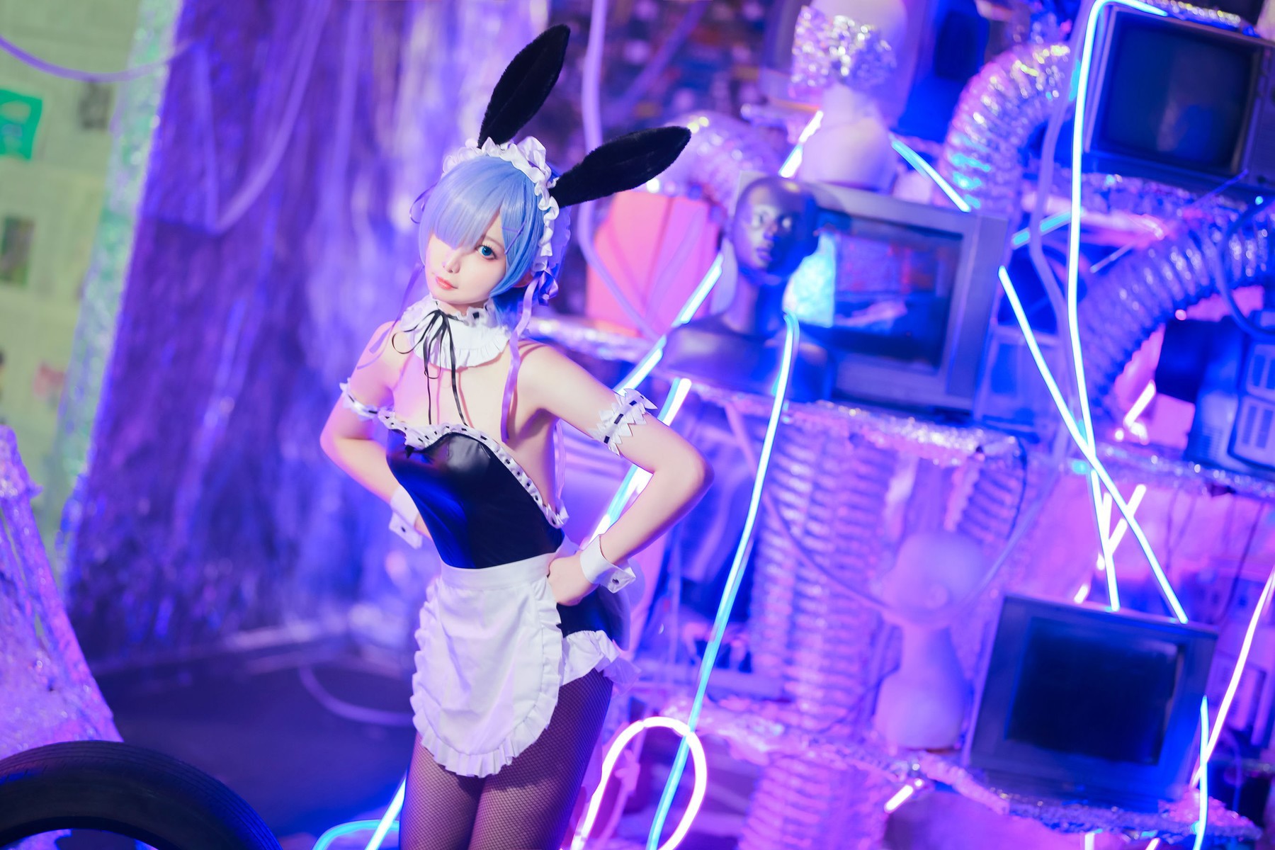 Cosplay 封疆疆 レムメイド REM Maid(3)