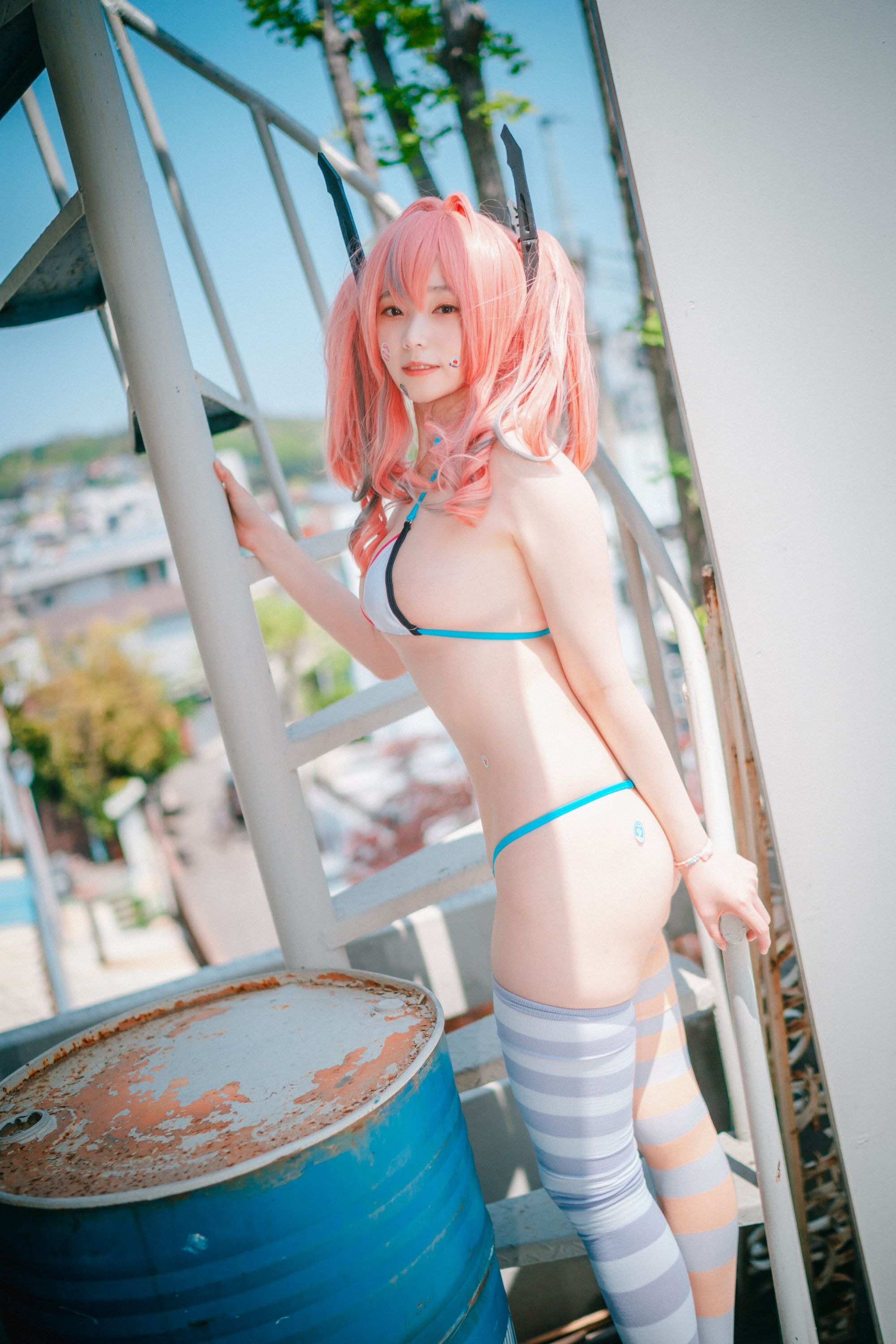 DJAWA Photo - Bambi (밤비) - USS Bremerton (Azur Lane) Scorching-Hot Training(50)