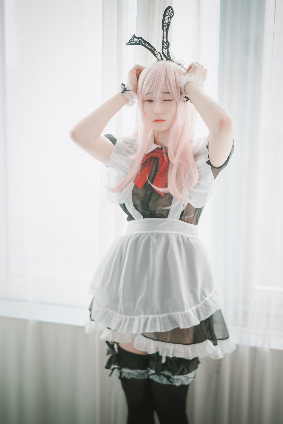 Bambi 밤비, [DJAWA] Sheer Bunny Maid(24)