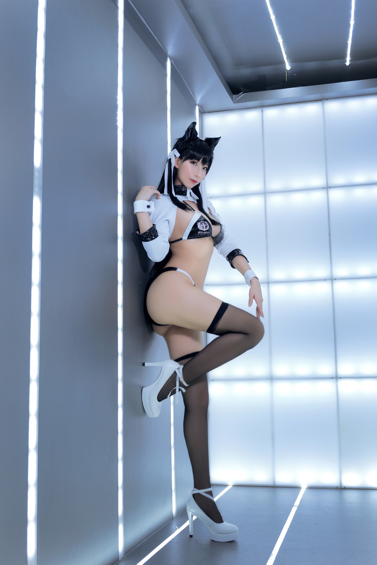 索索 Cosplay 愛宕 Atago Racing Queen Ver.(2)