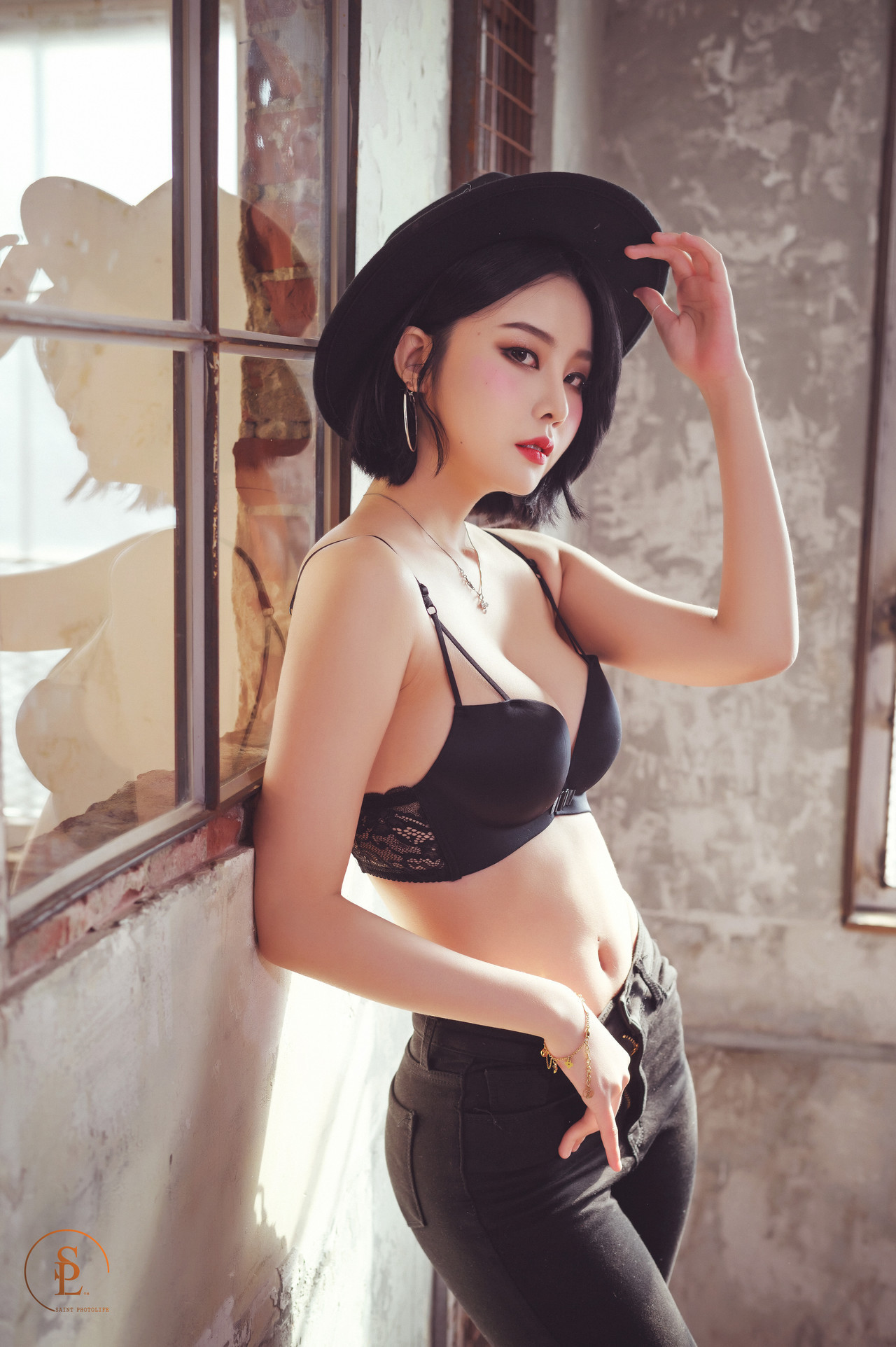 Yuna 유나, [SAINT Photolife] Yuna&#8217;s Wild &#8211; Set.02(42)