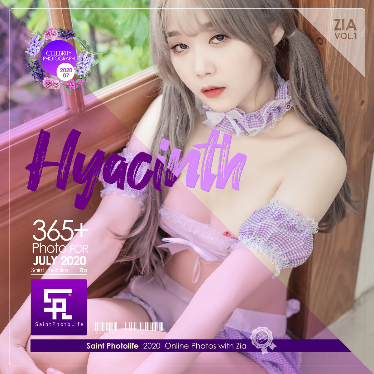 ZIA.Kwon 권지아, [SAINT Photolife] Zia Vol.01 Hyacinth Set.01