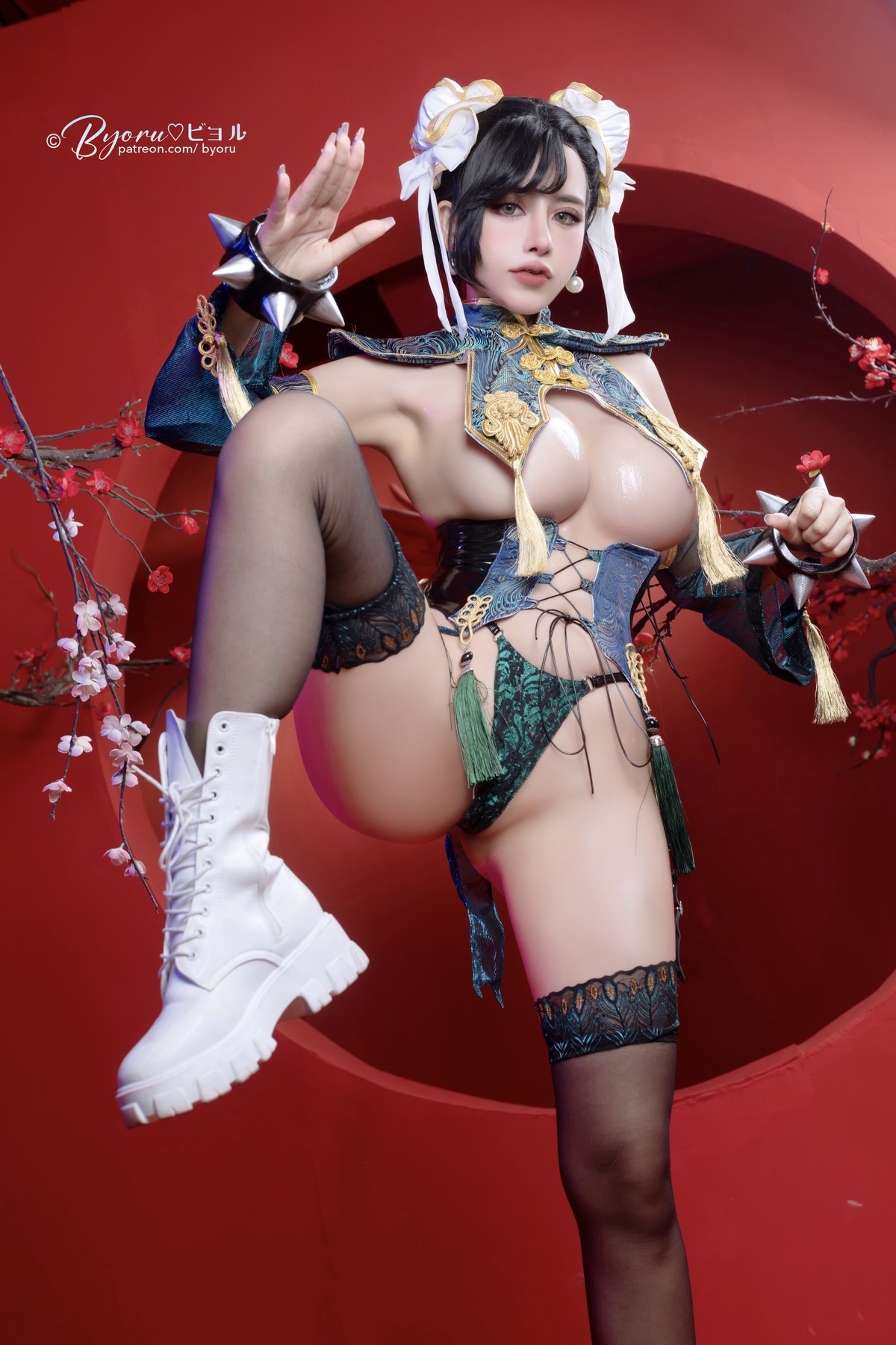 Cosplay 萝莉Byoru Chun-Li 春麗(17)