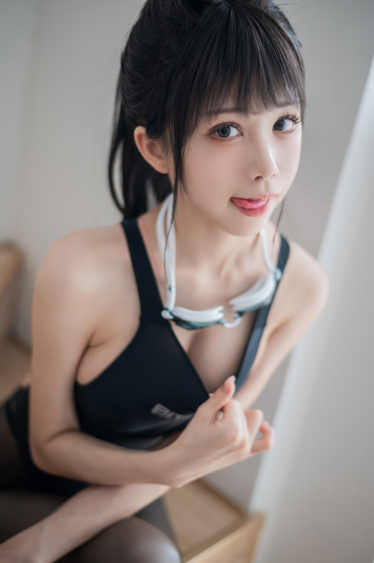 水淼aqua Cosplay 竞技泳装(29)