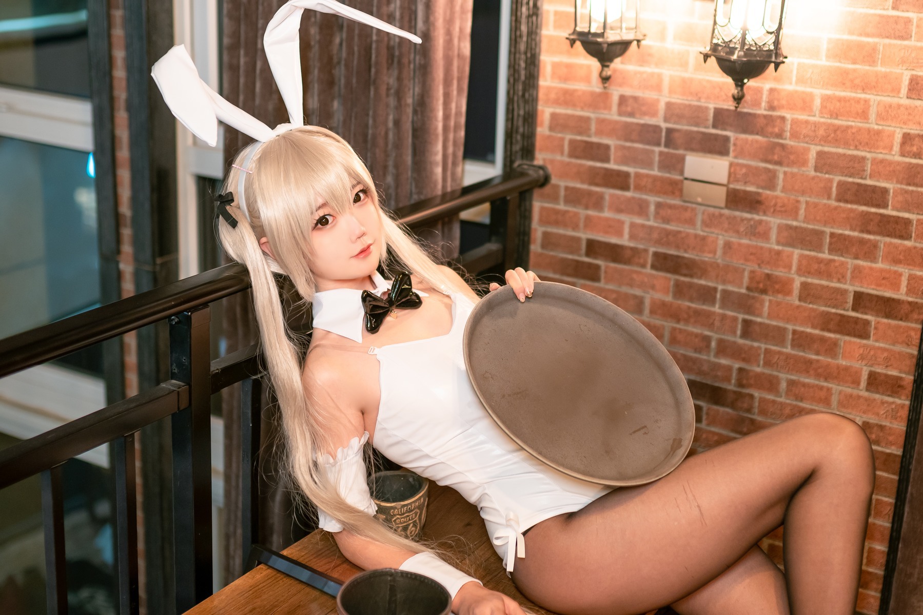 肥肥雅 Cosplay 穹妹兔女郎(17)