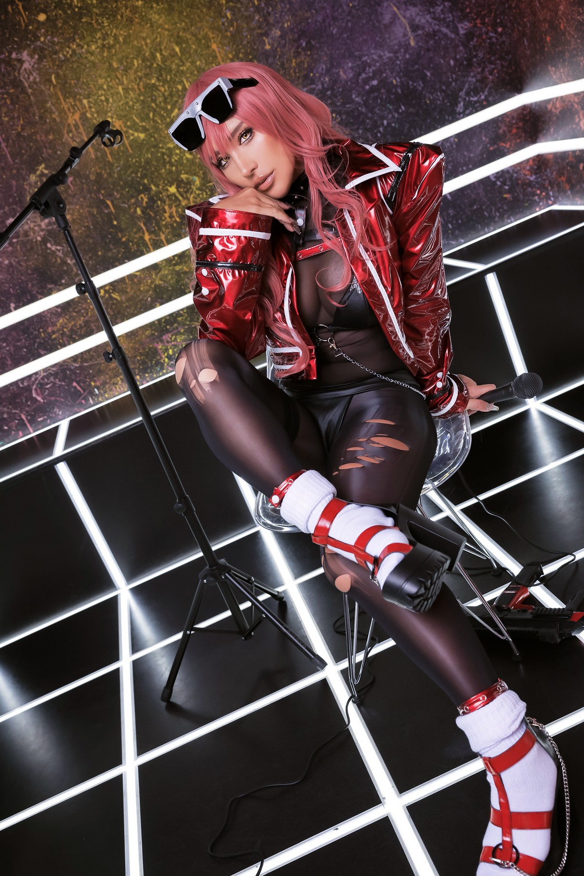 Cosplay Nonsummerjack Punch line Set.01(9)