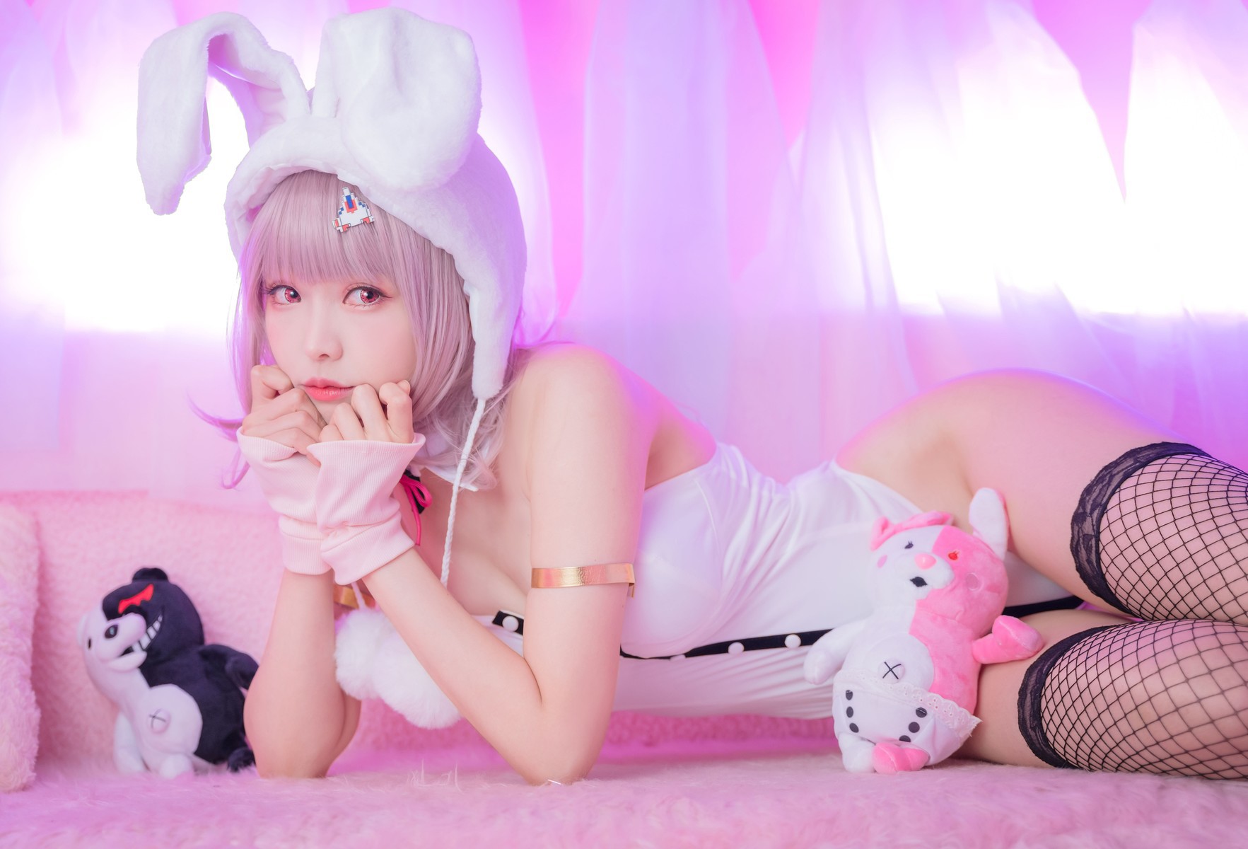 Cosplay Ely 七海千秋-バニー Ver.(5)